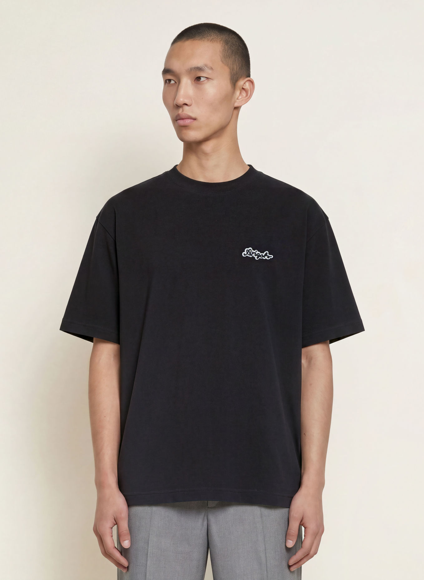 AXEL ARIGATO T-shirt TRACE: SVART