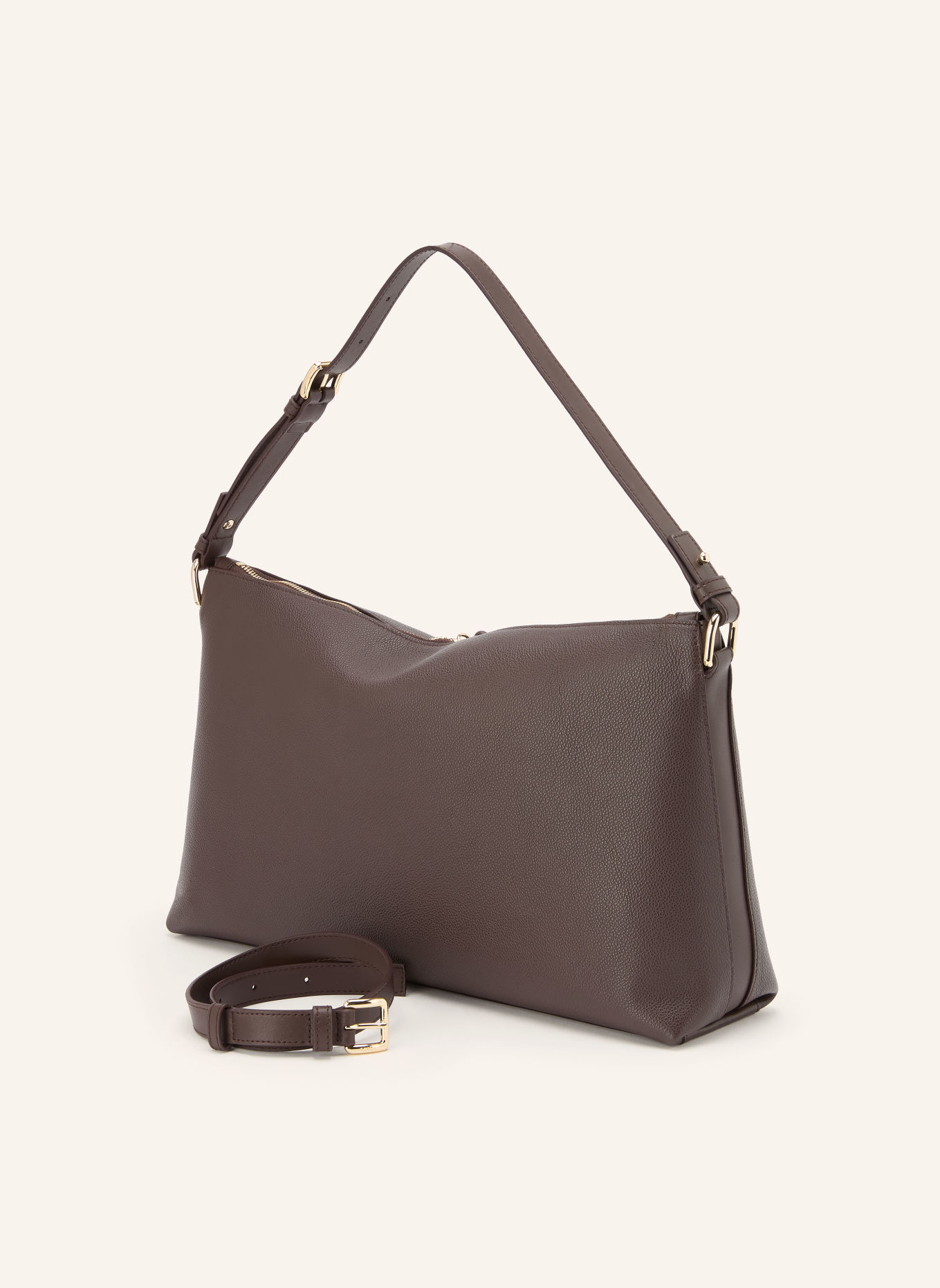 FURLA Schoudertas DEBBY MEDIUM: MARRON FONCÉ / GOUD