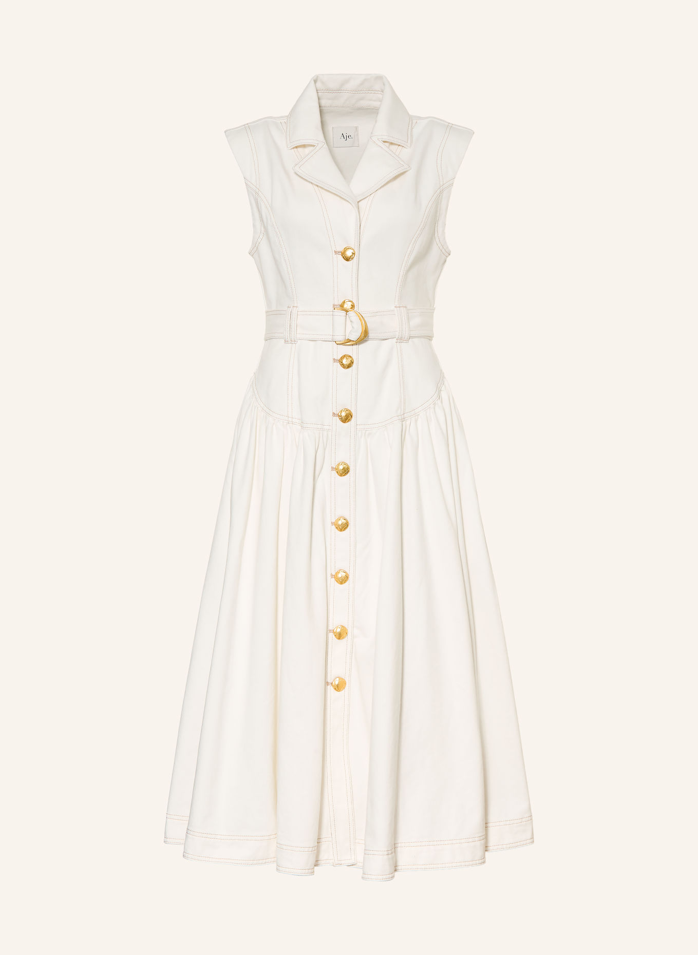Aje. Jeanskleid ANNETE: CREME