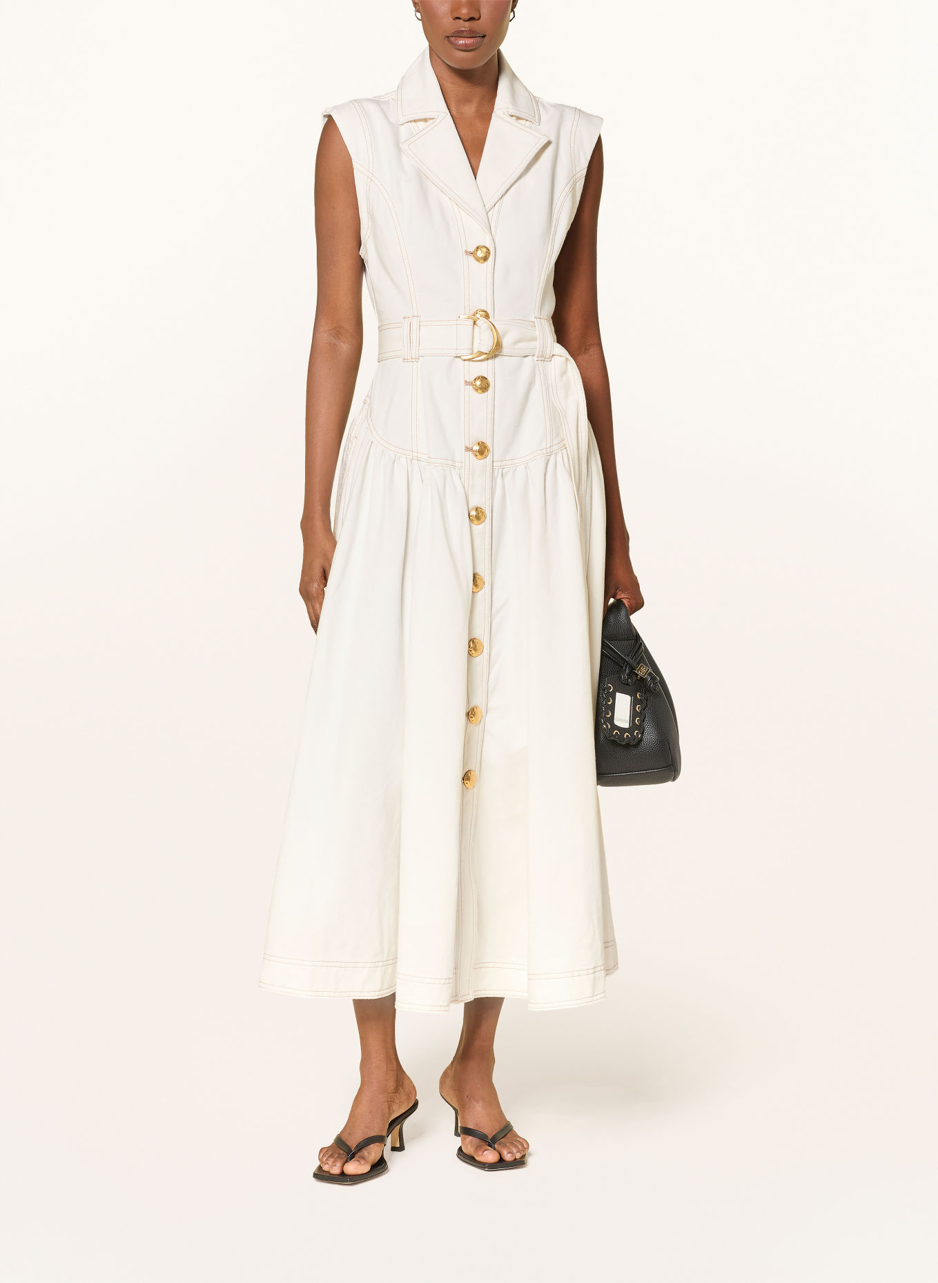 Aje. Jeanskleid ANNETE: CREME