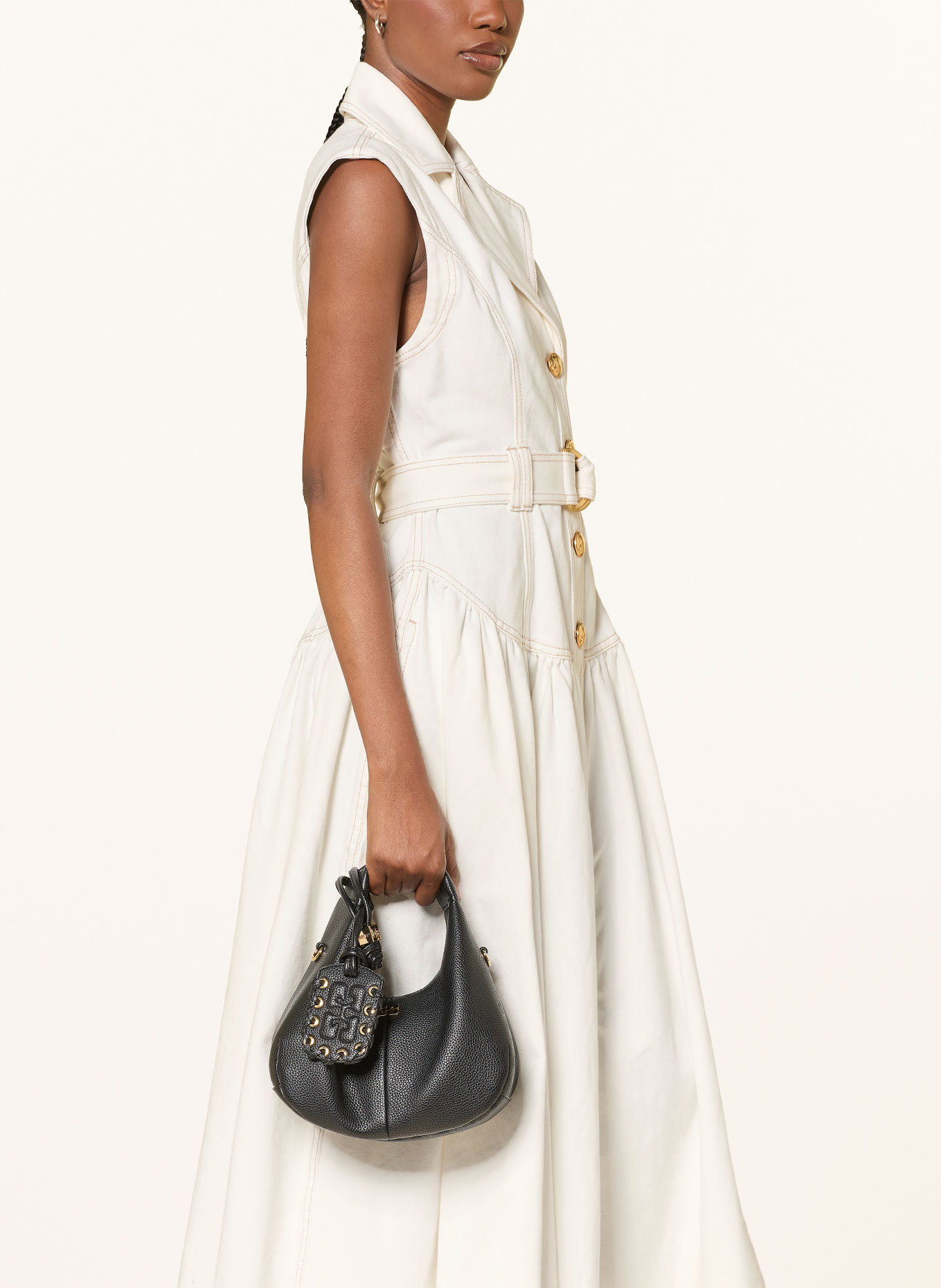 Aje. Jeanskleid ANNETE: CREME