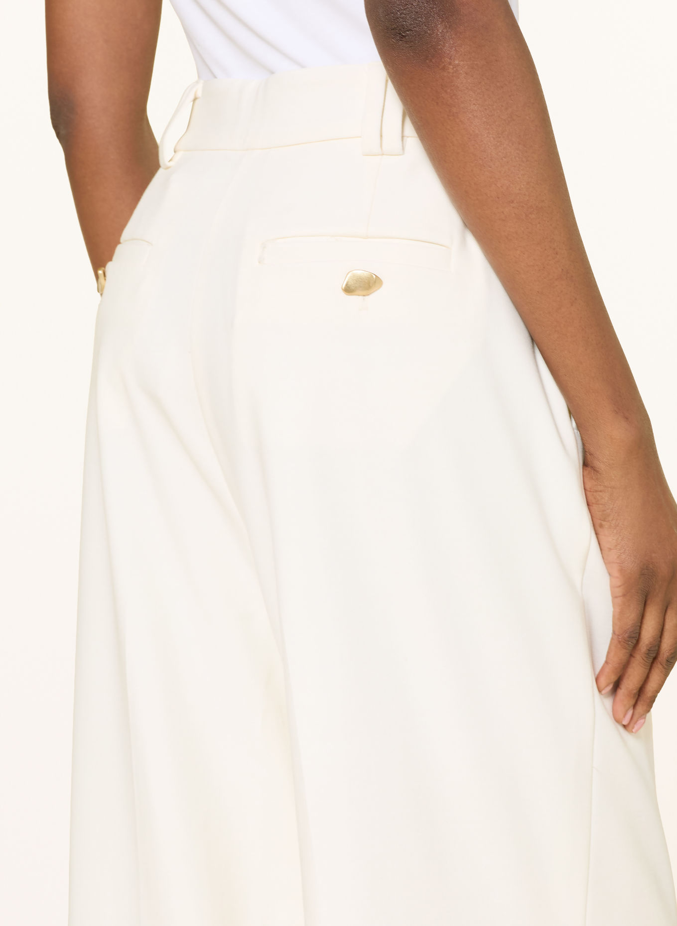 Aje. Marlenehose SIMONE: CREME