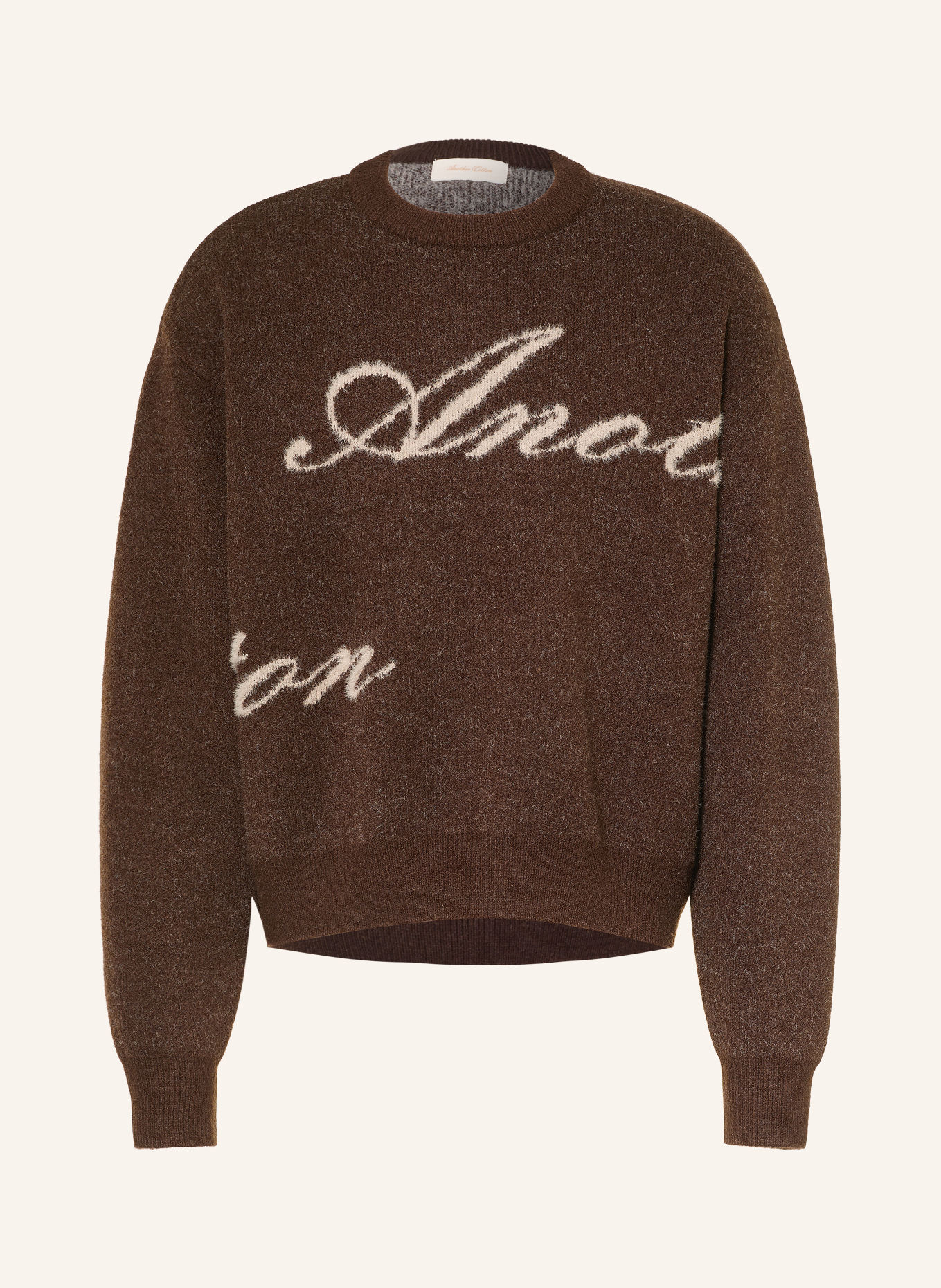another COTTON LAB Pullover: DUNKELBRAUN