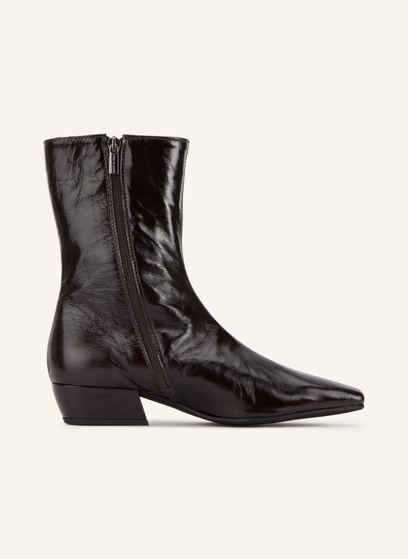 darling harbour Ankle boots: DARK BROWN / SILVER
