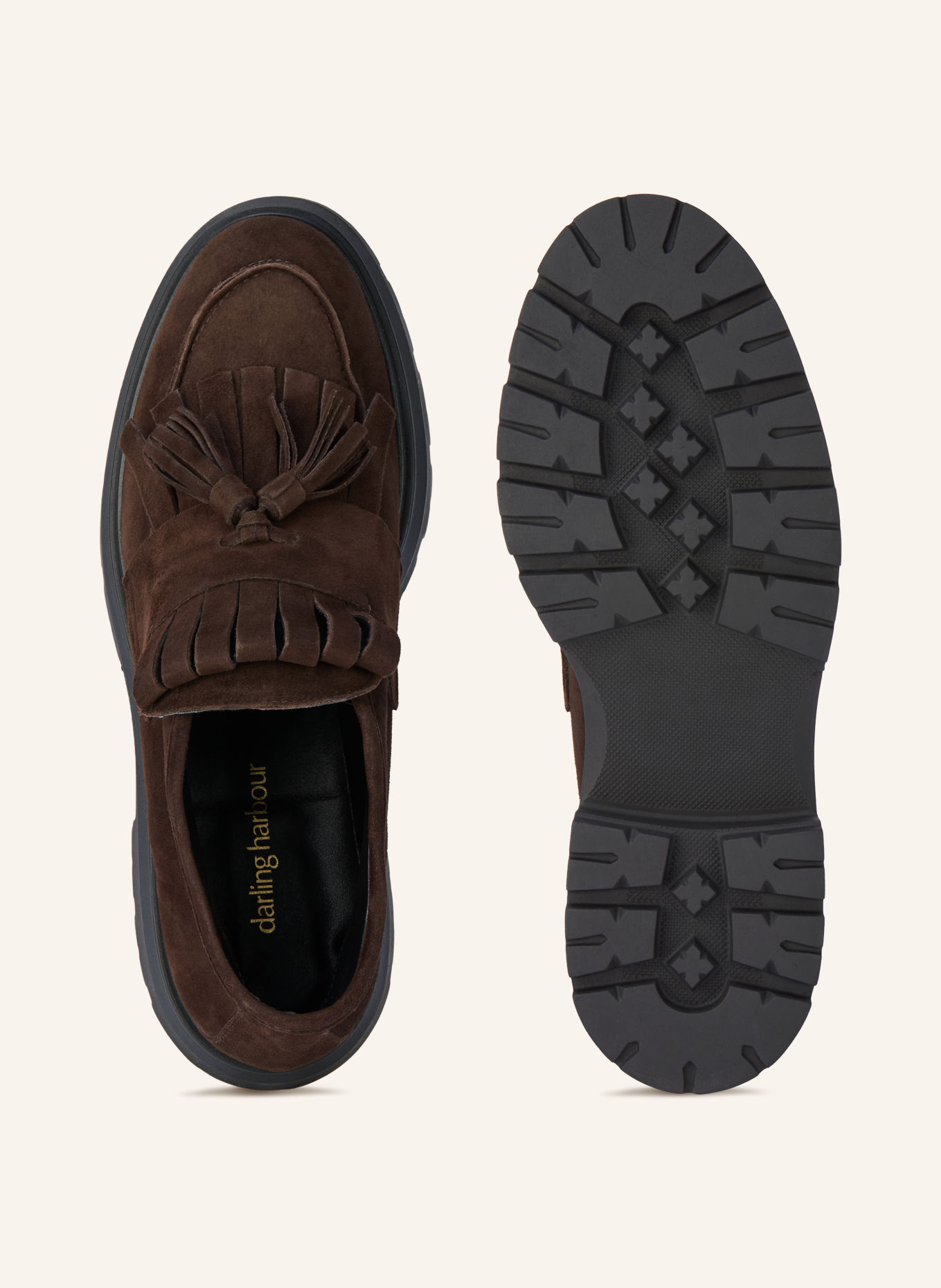 darling harbour Loafer: MØRKEBRUN