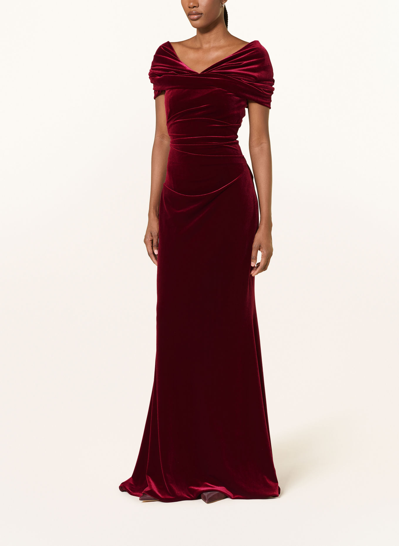 TALBOT RUNHOF Abendkleid: 364 BURGUNDY