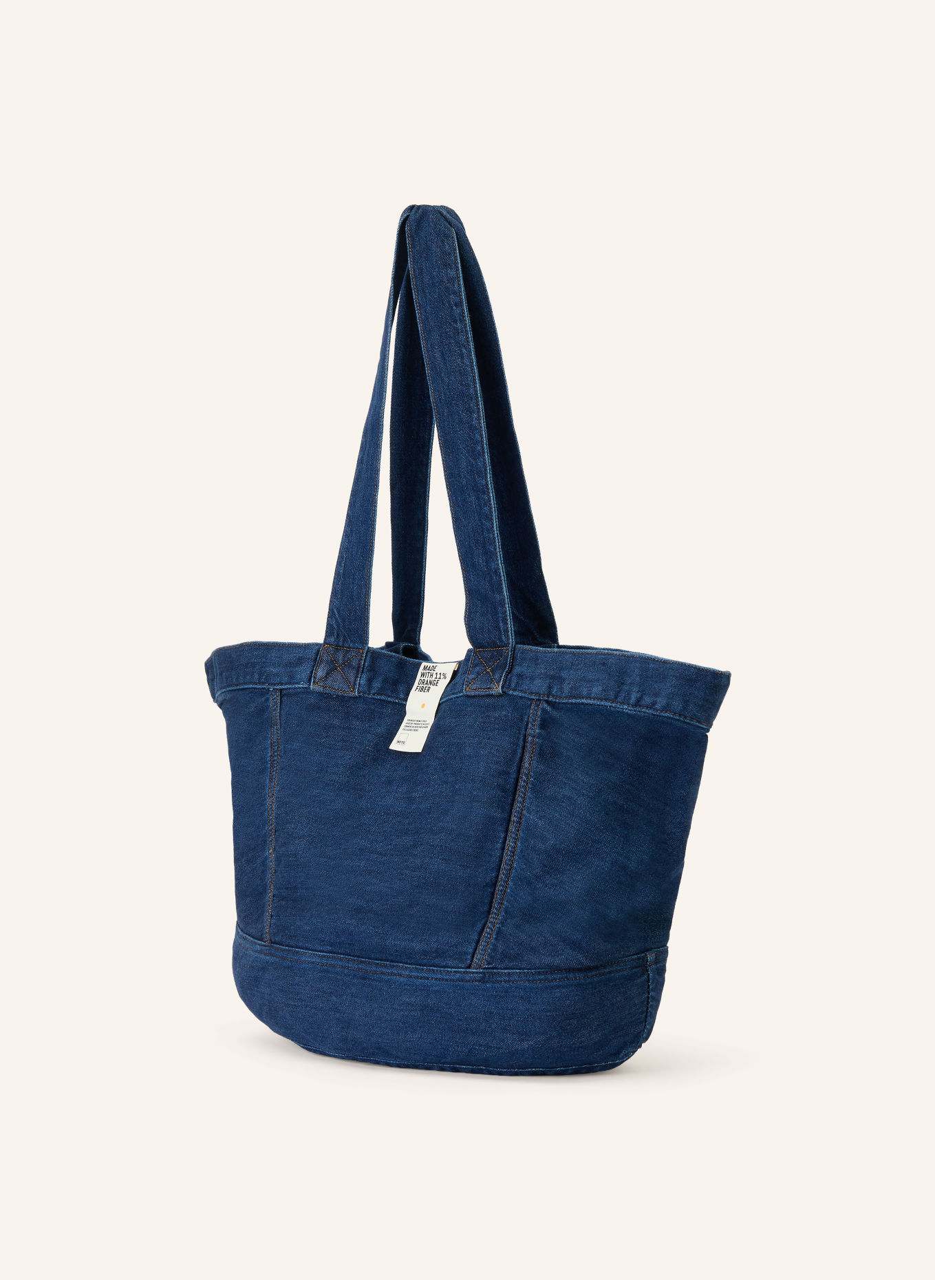 Marc O'Polo DENIM Shopper MEDIUM: BLÅ