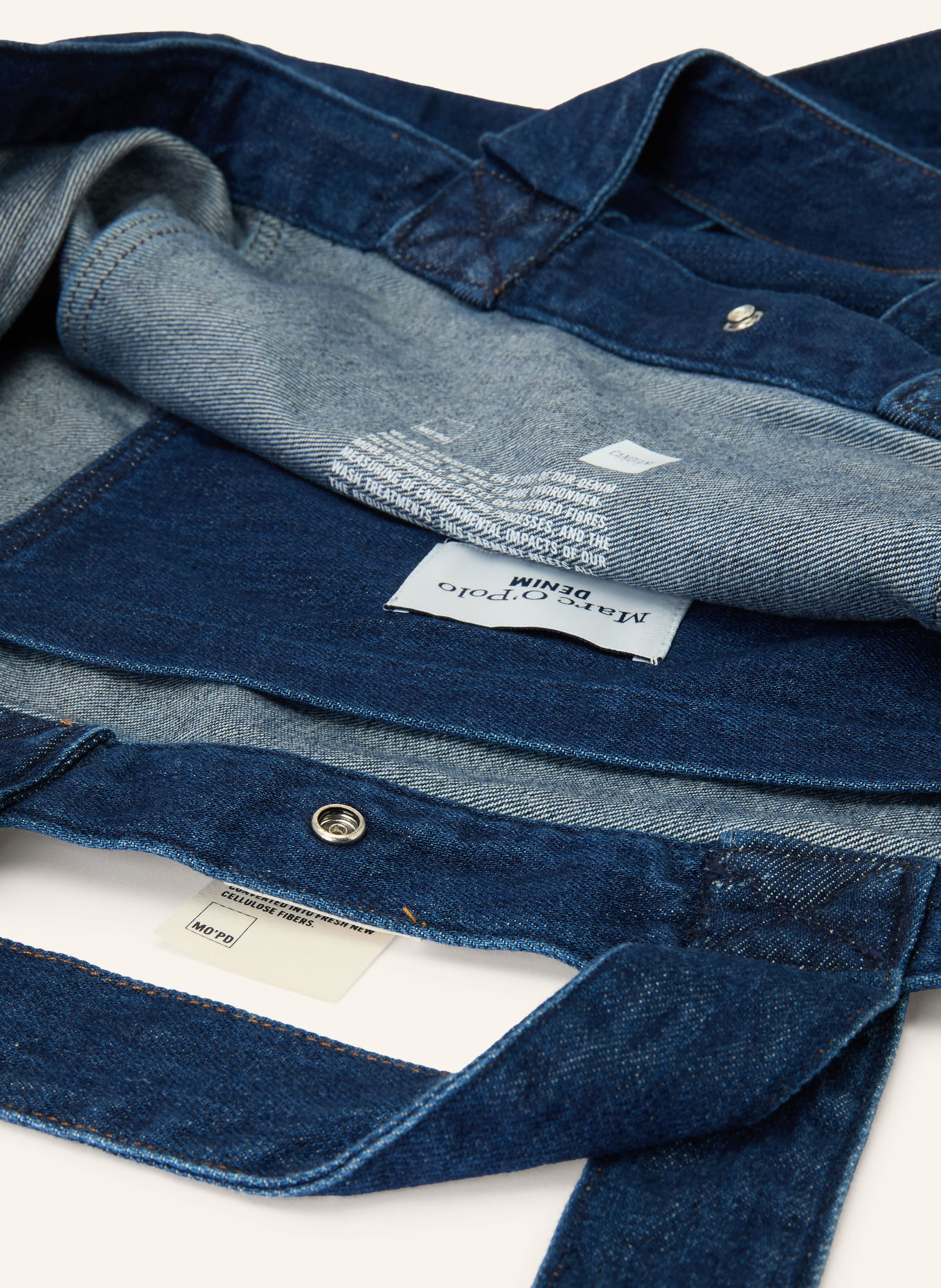 Marc O'Polo DENIM Shopper MEDIUM: BLÅ