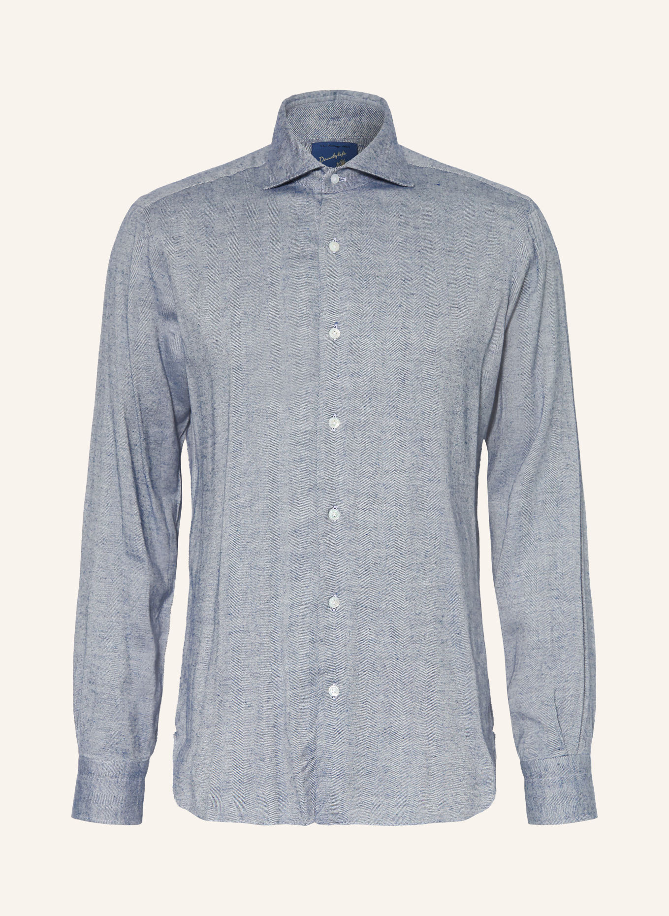BARBA NAPOLI Hemd Slim Fit: DUNKELBLAU