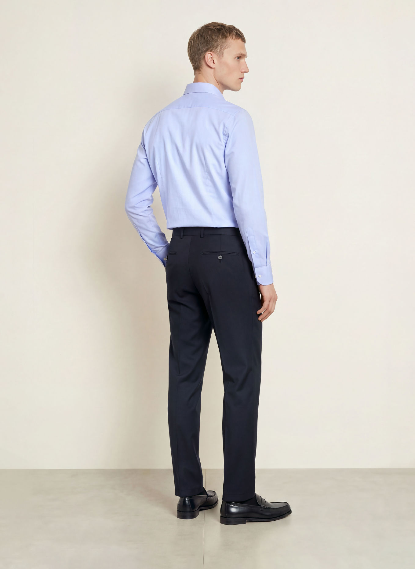 BARBA NAPOLI Hemd Slim Fit: HELLBLAU