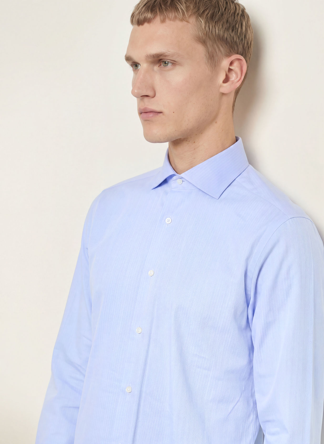 BARBA NAPOLI Hemd Slim Fit: HELLBLAU