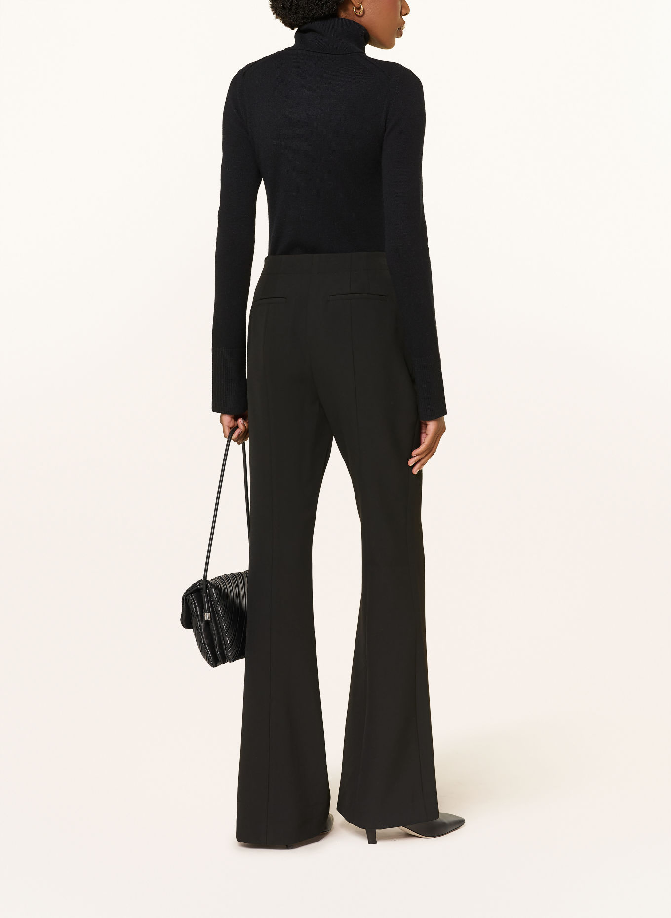 SIMKHAI Rollkragenpullover FENWICK aus Cashmere: SCHWARZ