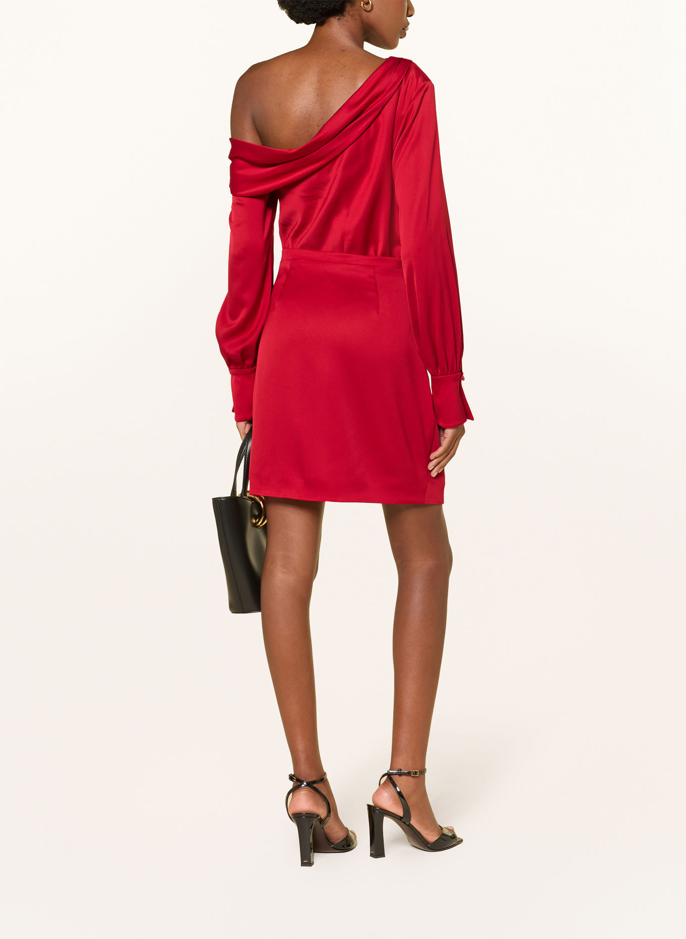 SIMKHAI CAMERON Cocktail Dress: RED