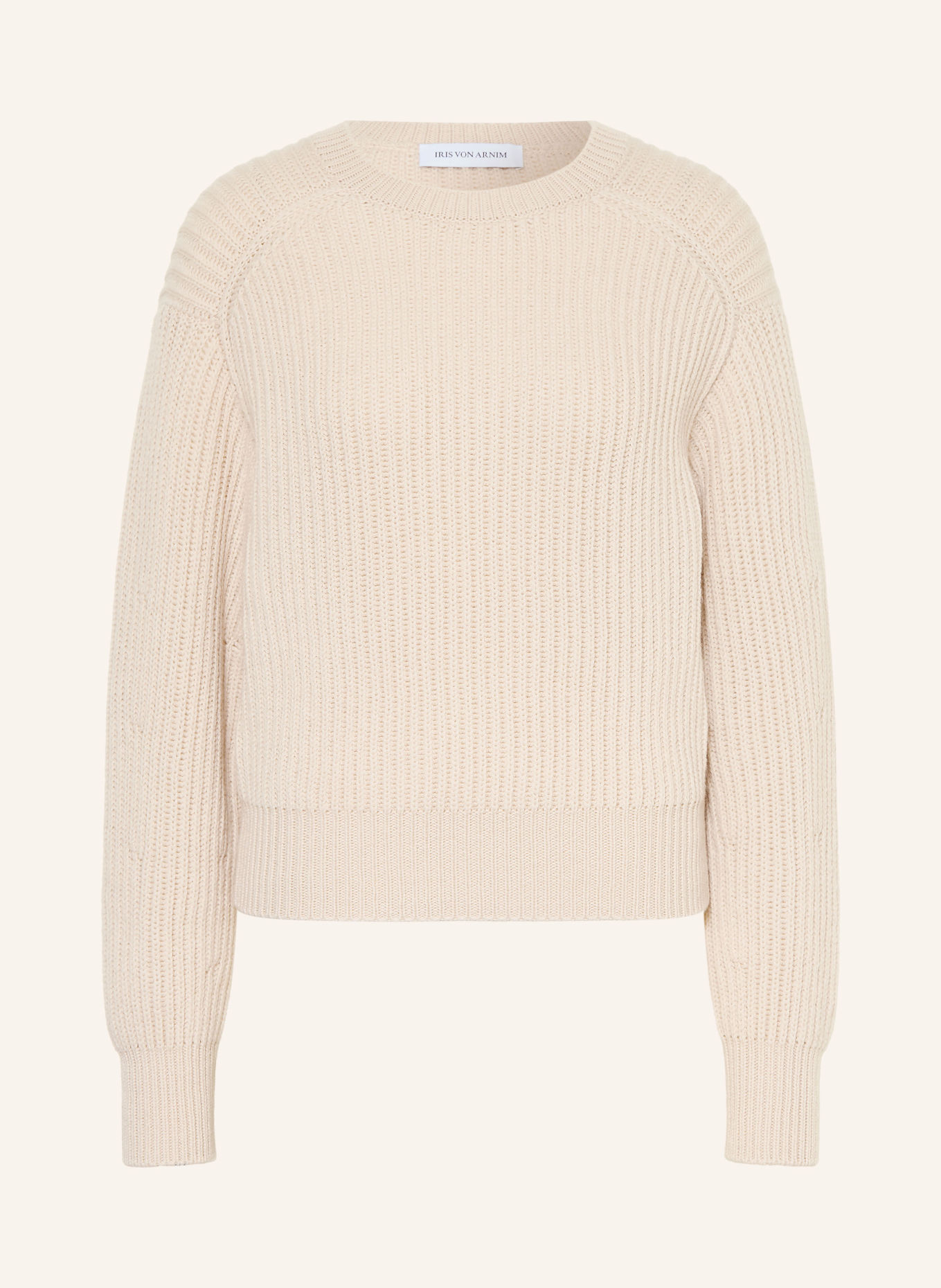 IRIS von ARNIM PADORA Cashmere Sweater: CREAM