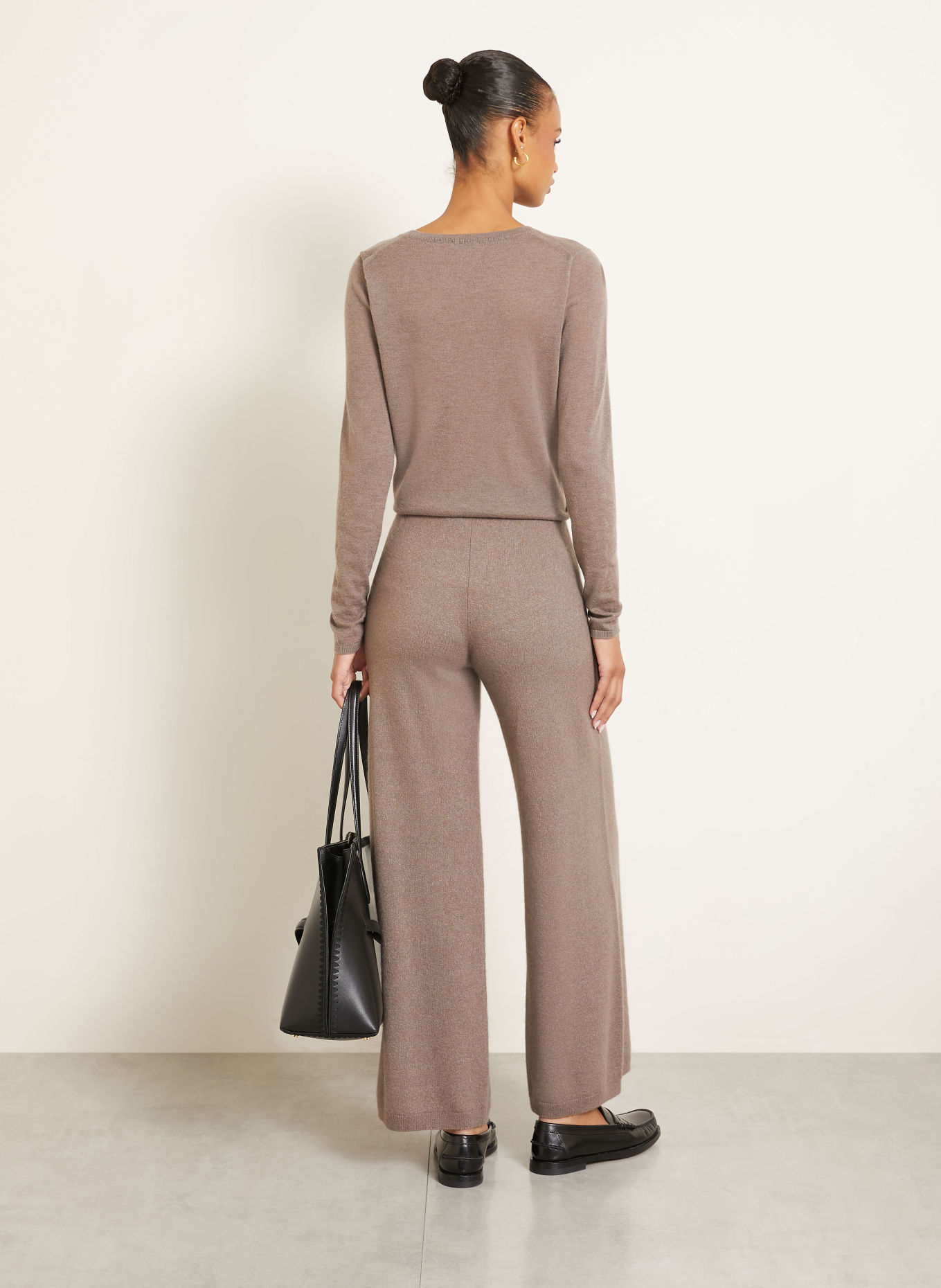 IRIS von ARNIM Pull en cachemire LAUREEN: TAUPE