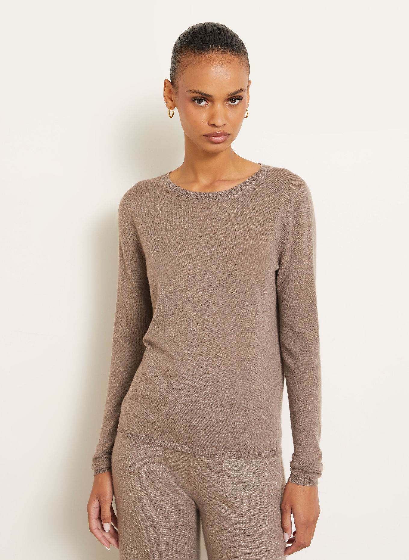 IRIS von ARNIM Pull en cachemire LAUREEN: TAUPE