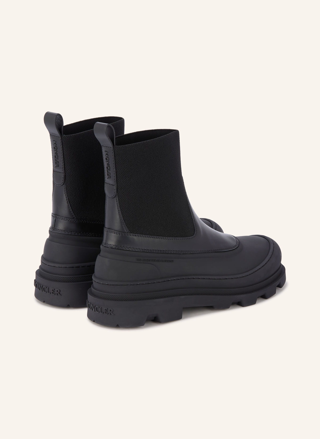 MONCLER Boots VERA EDGE: SCHWARZ