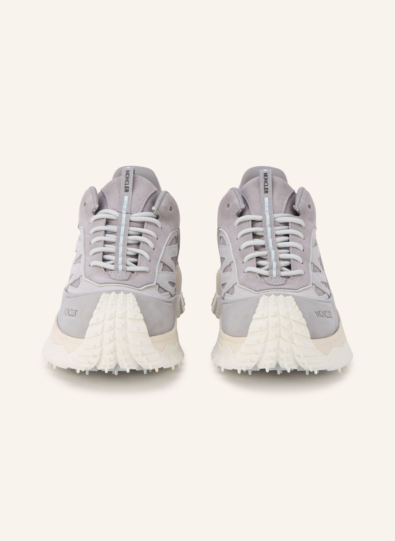 MONCLER Sneakersy TRAILGRIP: SZARY / SZAROBRĄZOWY