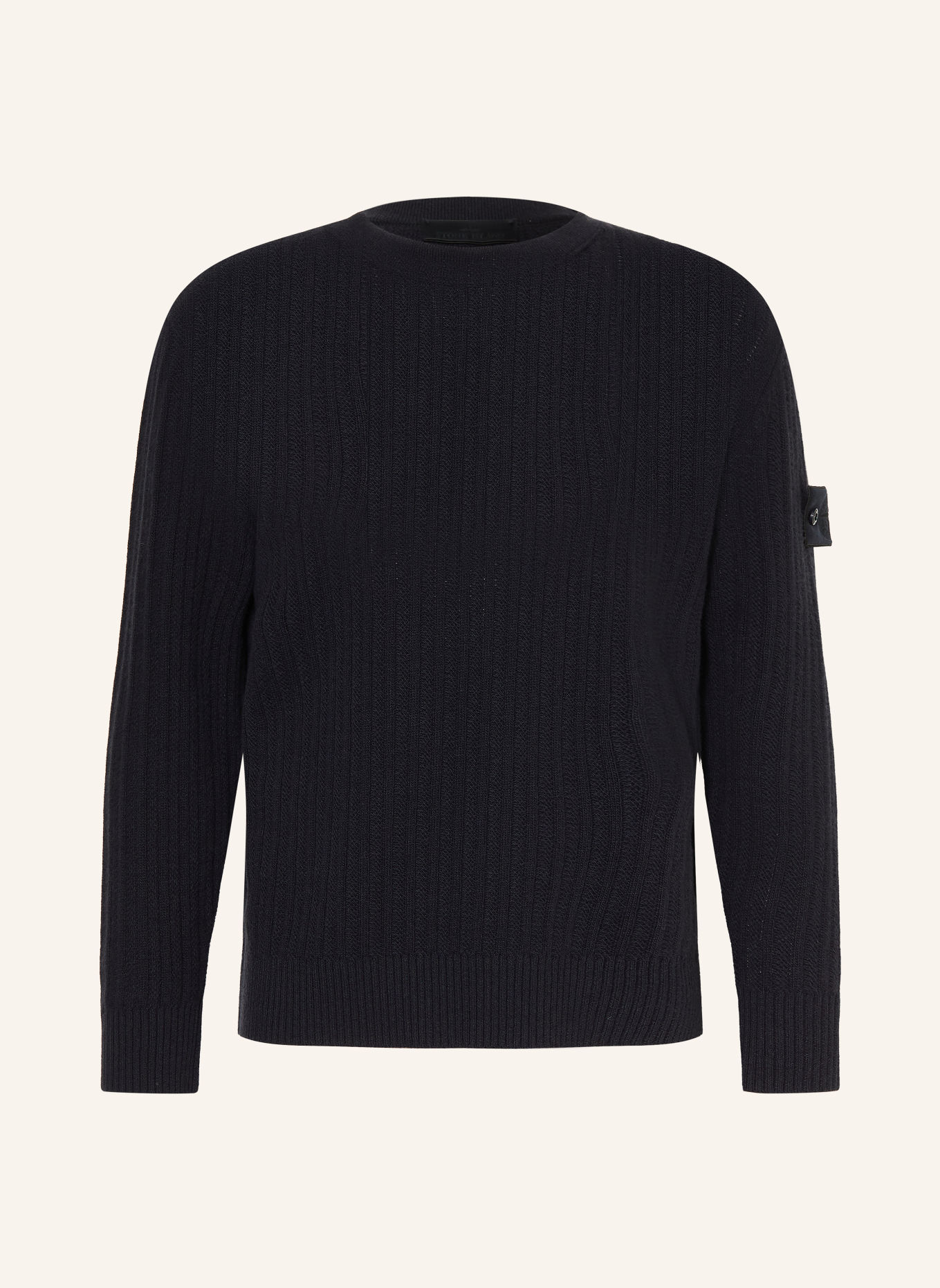 STONE ISLAND Pull GHOST: BLEU FONCÉ