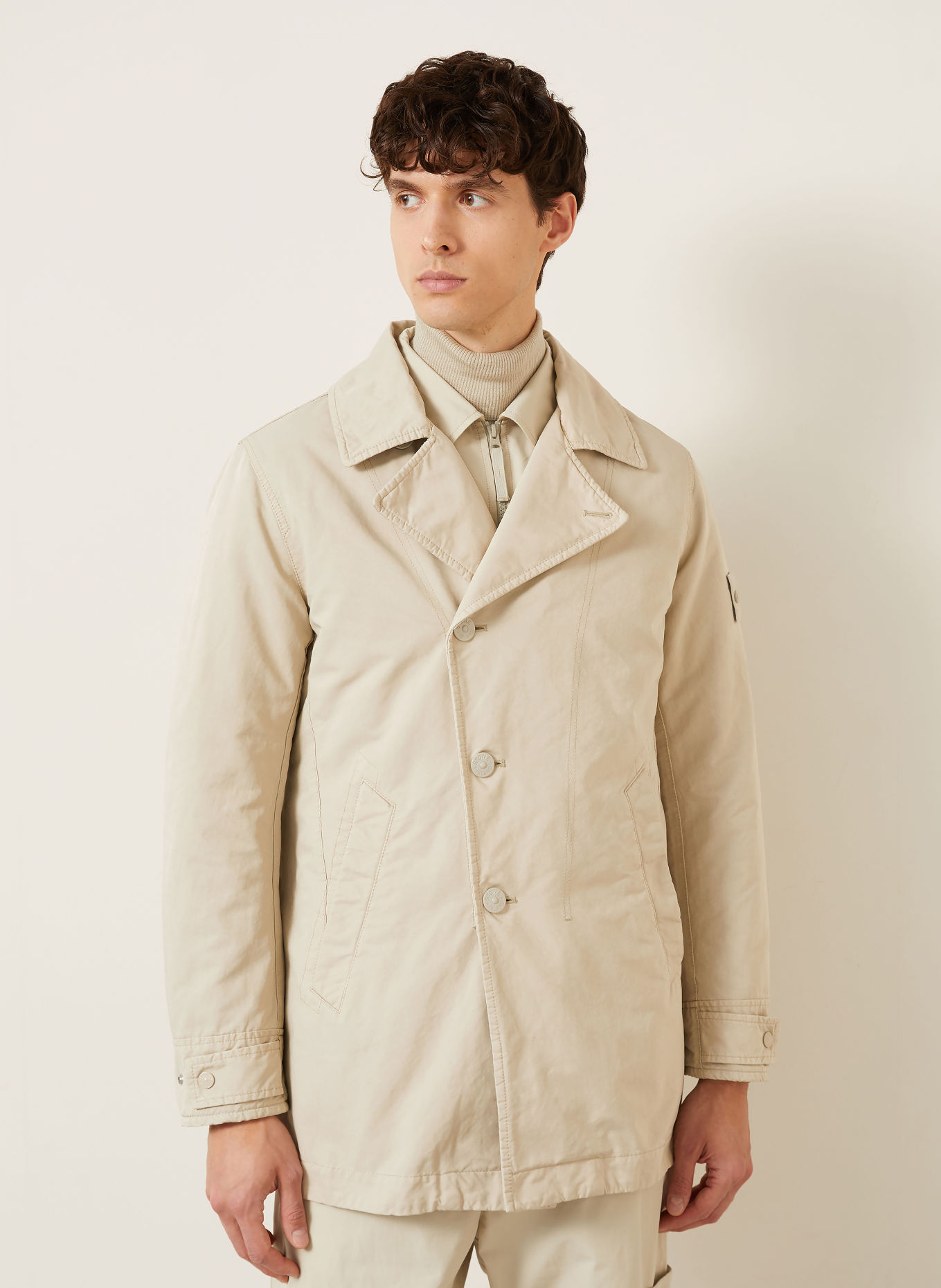 STONE ISLAND GHOST Jacket: BEIGE
