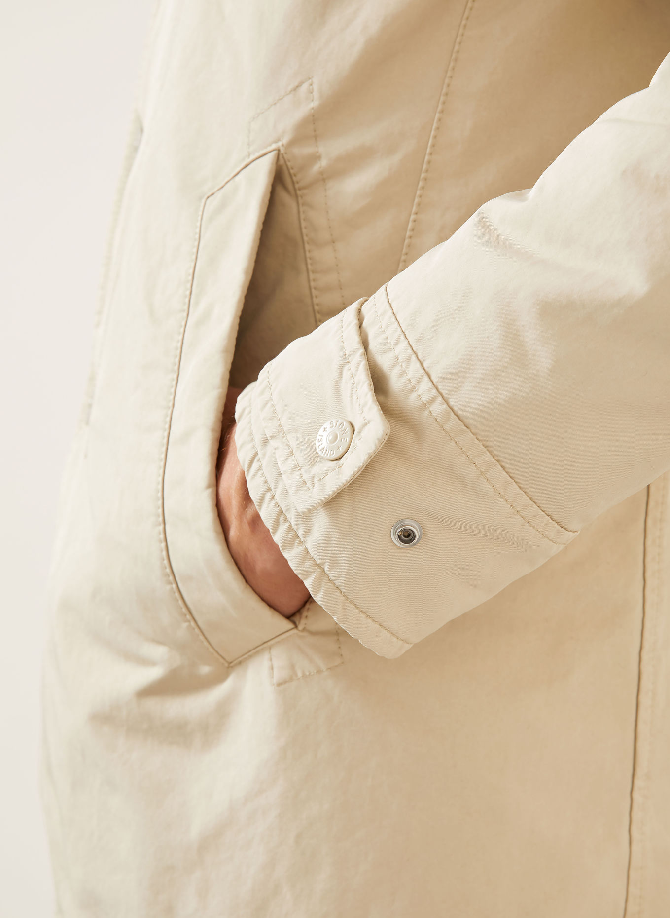 STONE ISLAND GHOST Jacket: BEIGE