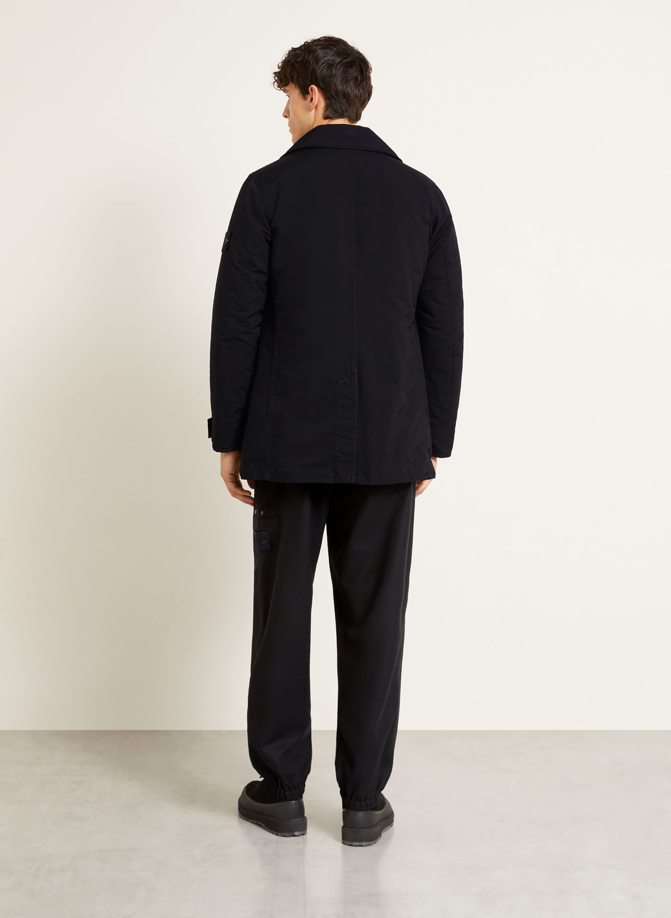 STONE ISLAND Veste GHOST: BLEU FONCÉ
