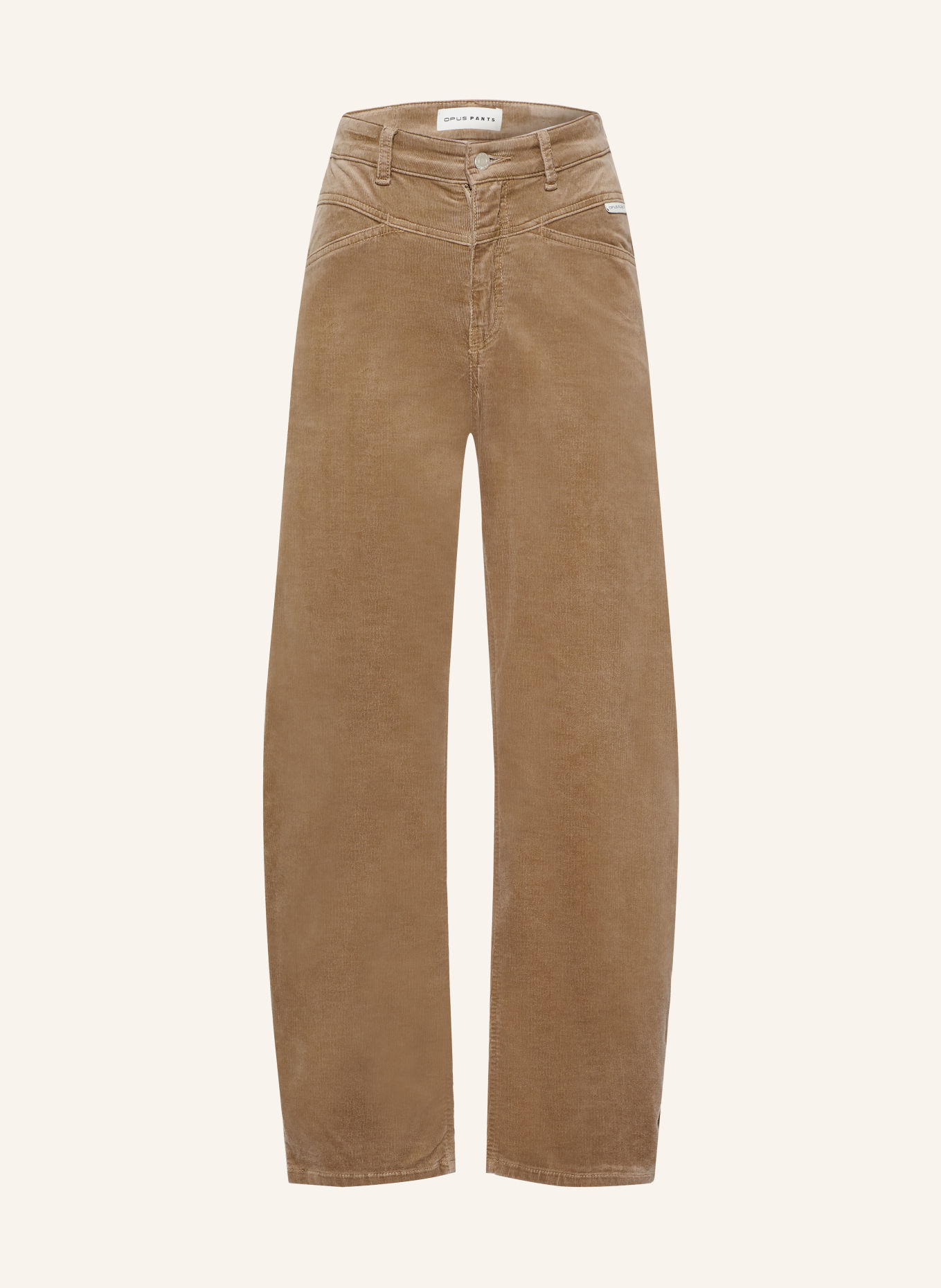 OPUS PANTS Cordhose MARI COSMO: BEIGE