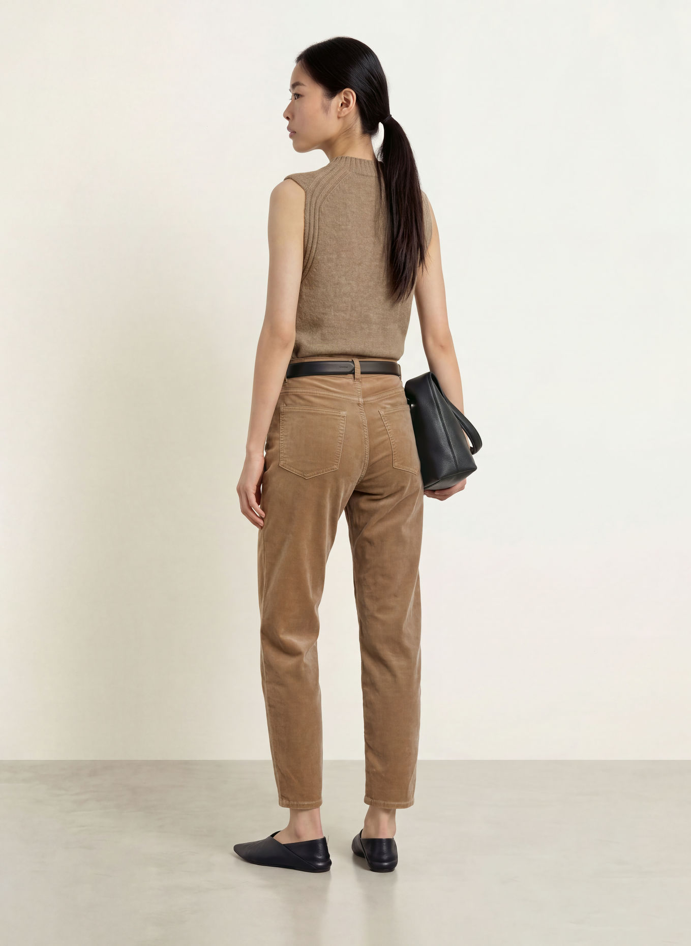 OPUS PANTS Cordhose MARI COSMO: BEIGE
