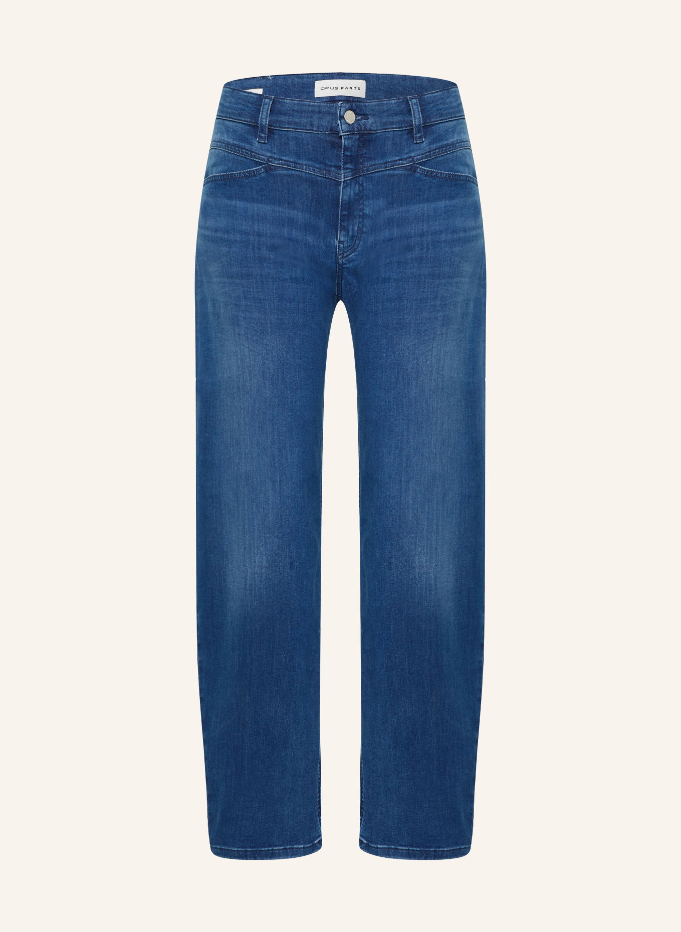 OPUS PANTS Barrel Jeans MARI COSMO: 70410 mid blue
