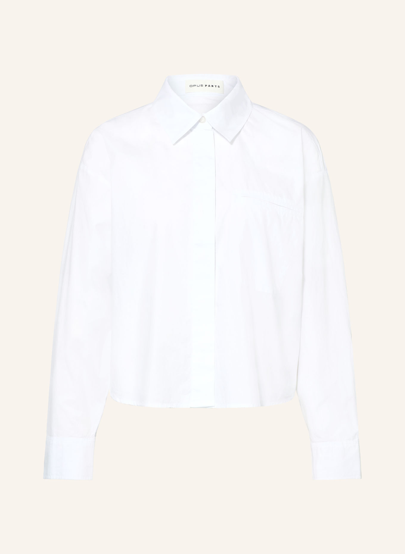 OPUS PANTS Overhemdblouse FEMI: WIT