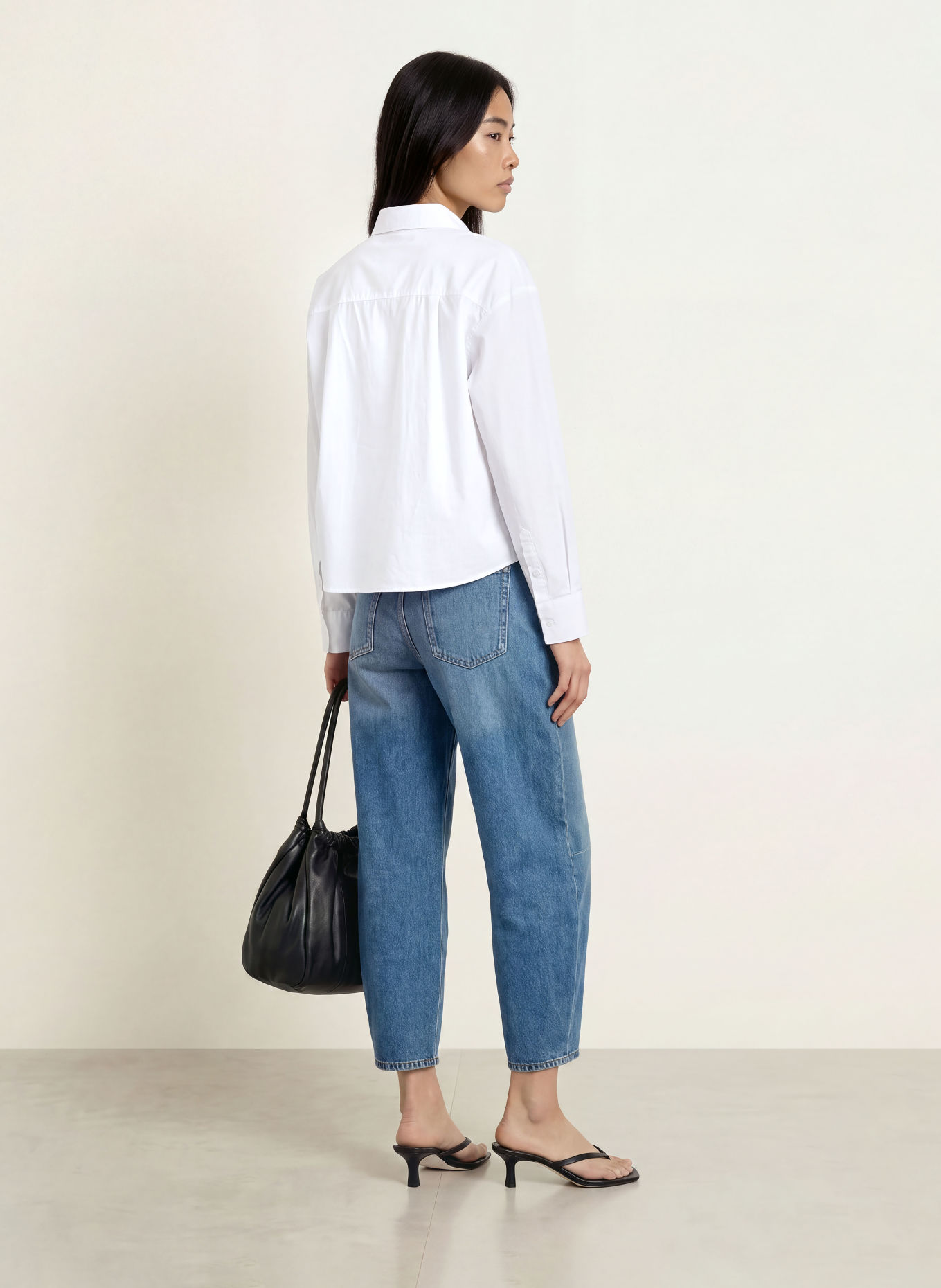 OPUS PANTS Overhemdblouse FEMI: WIT