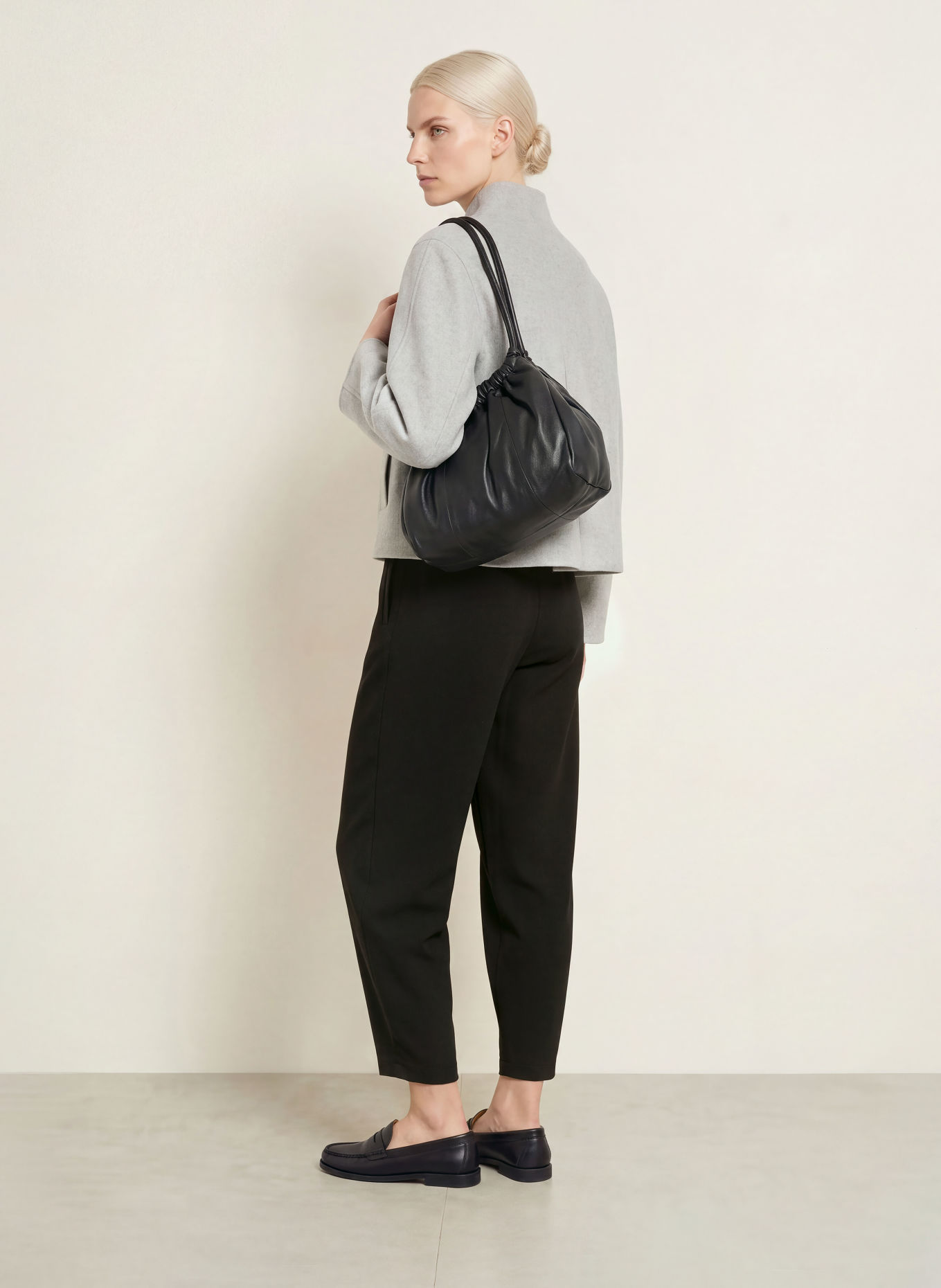 OPUS PANTS 7/8-Hose MIKHA: SCHWARZ