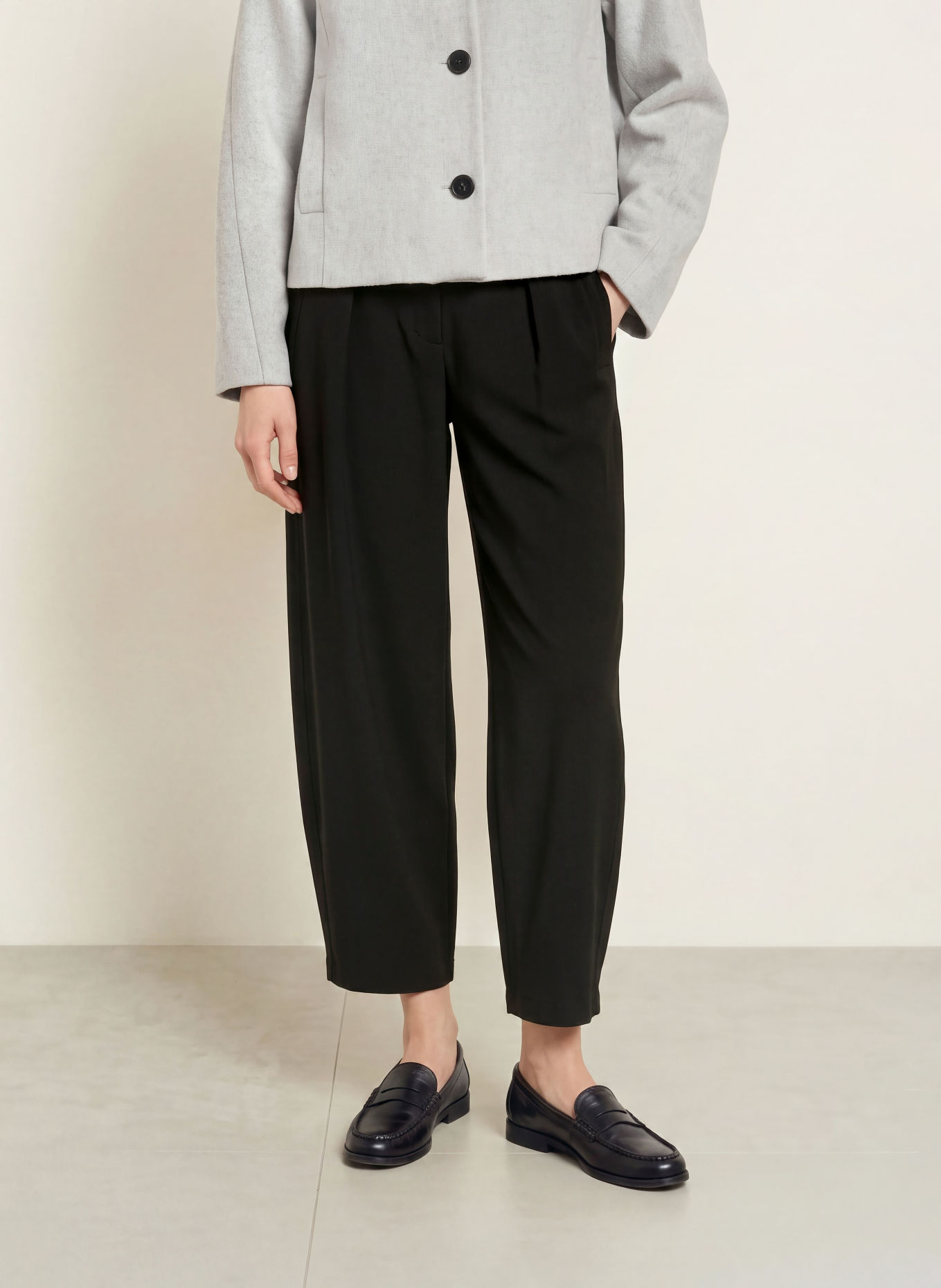 OPUS PANTS 7/8-Hose MIKHA: SCHWARZ