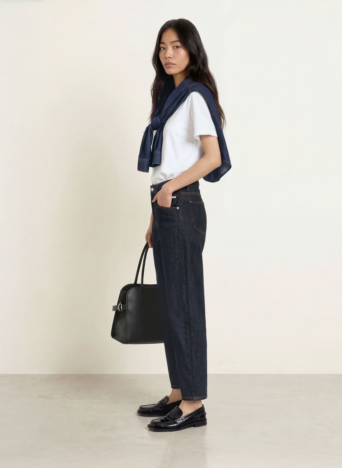 OPUS PANTS Barrel-leg jeans MARI COSMO: 70409 rinse