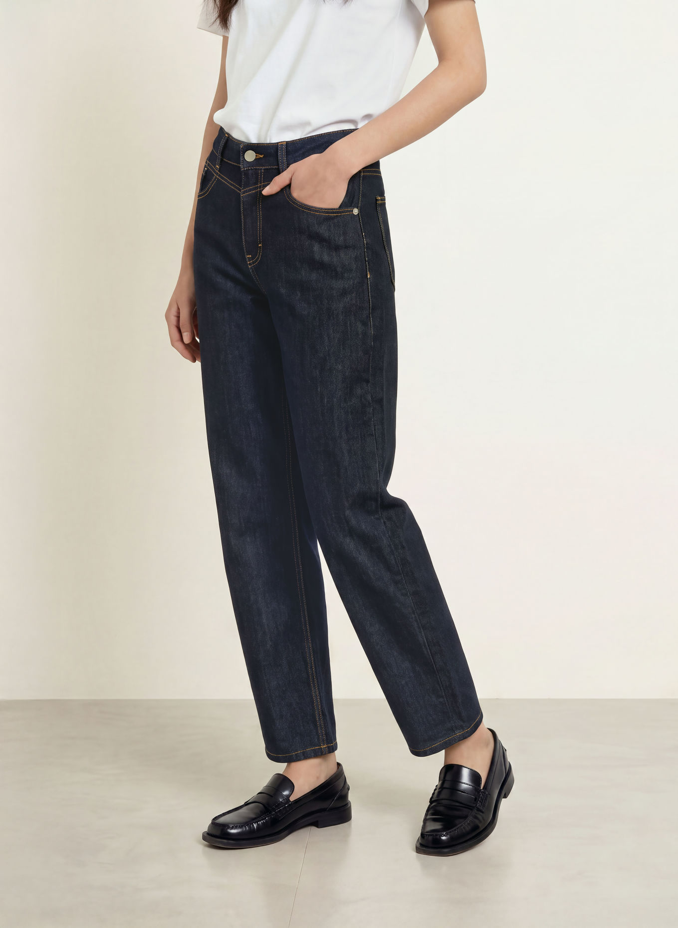 OPUS PANTS Barrel-leg jeans MARI COSMO: 70409 rinse
