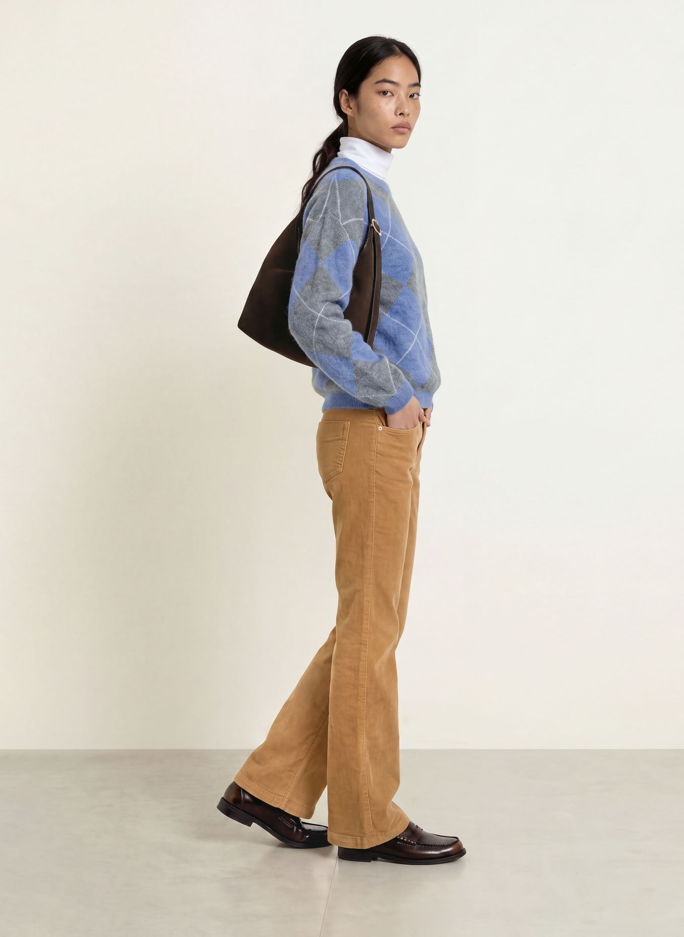 Herrlicher Corduroy Pants EDNA KARMA: CAMEL
