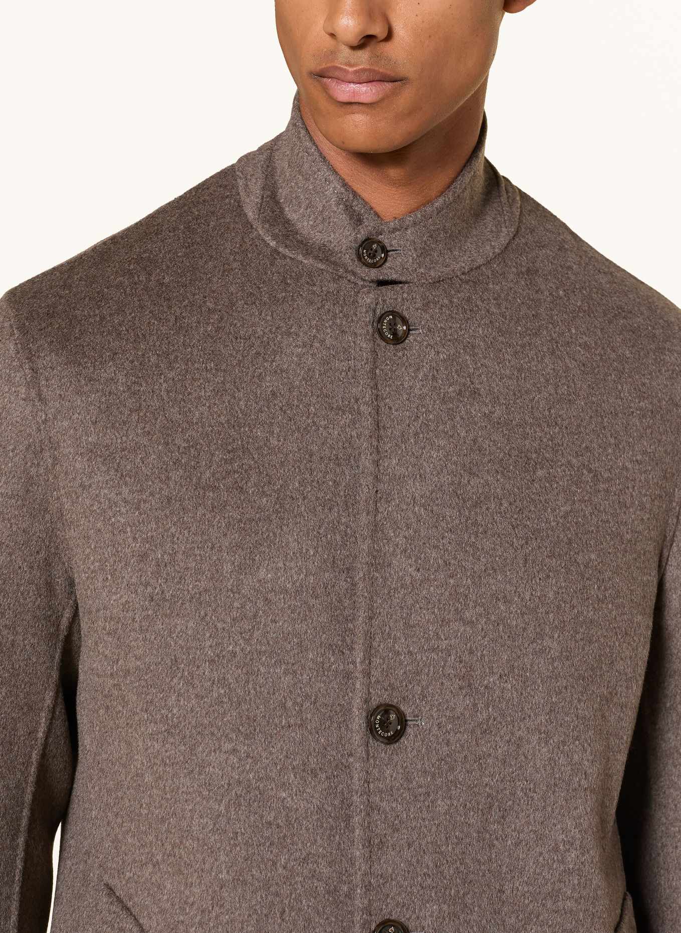 Montecore Wollmantel: TAUPE