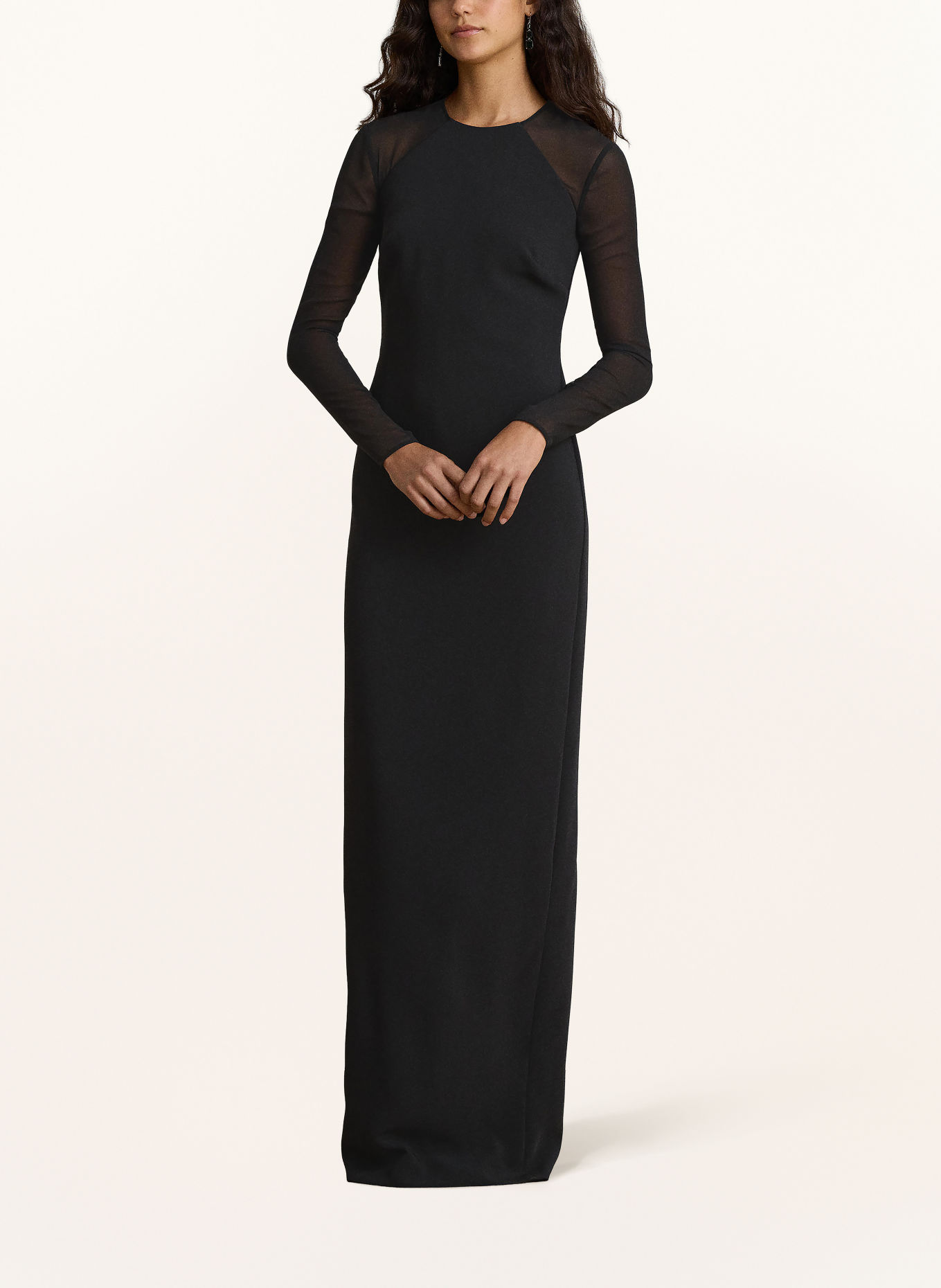 LAUREN RALPH LAUREN Evening dress: BLACK