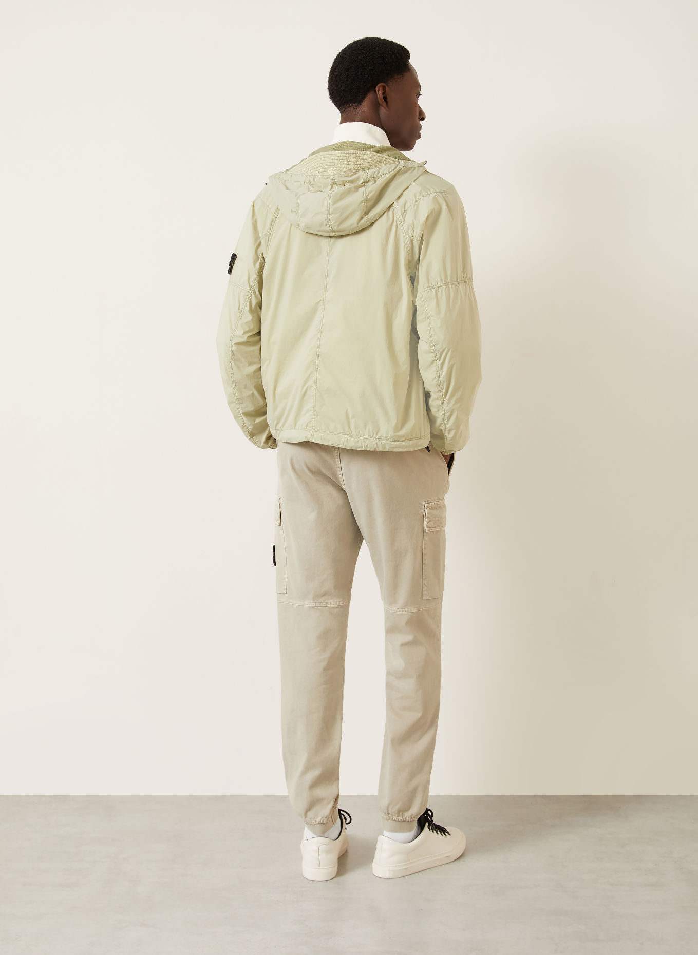 STONE ISLAND Cargohose Regular Tapered Fit: BEIGE