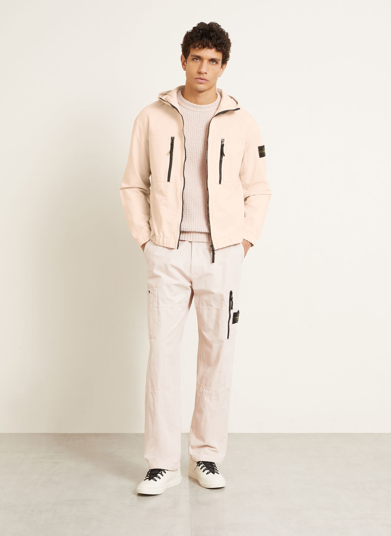 STONE ISLAND Bunda: RŮŽOVÁ