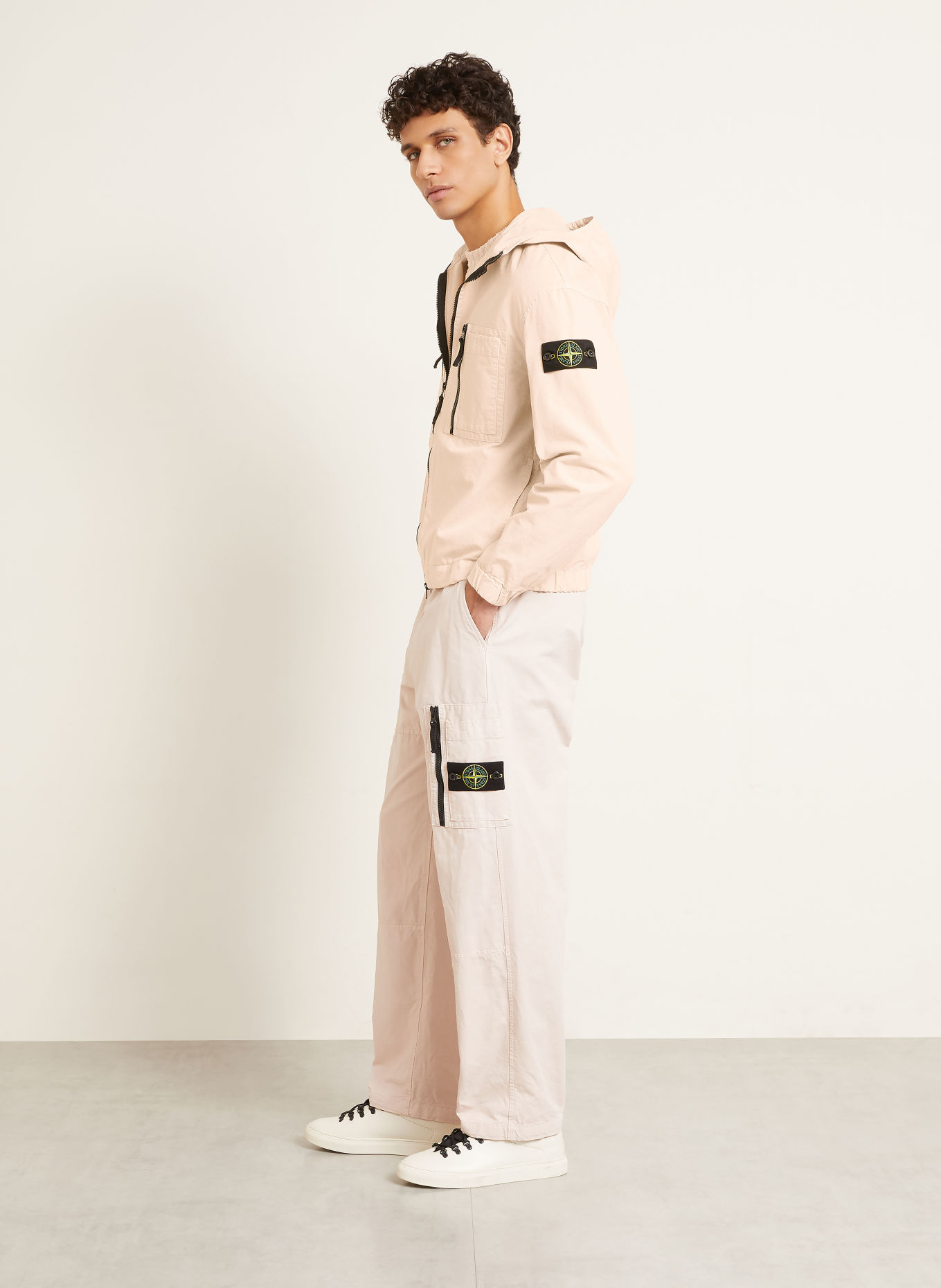 STONE ISLAND Bunda: RŮŽOVÁ