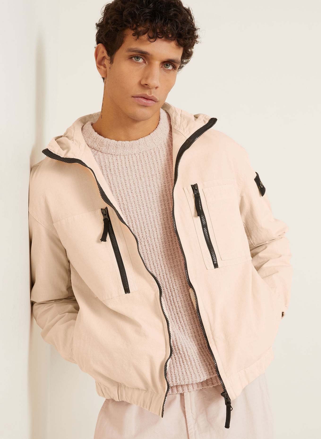 STONE ISLAND Bunda: RŮŽOVÁ