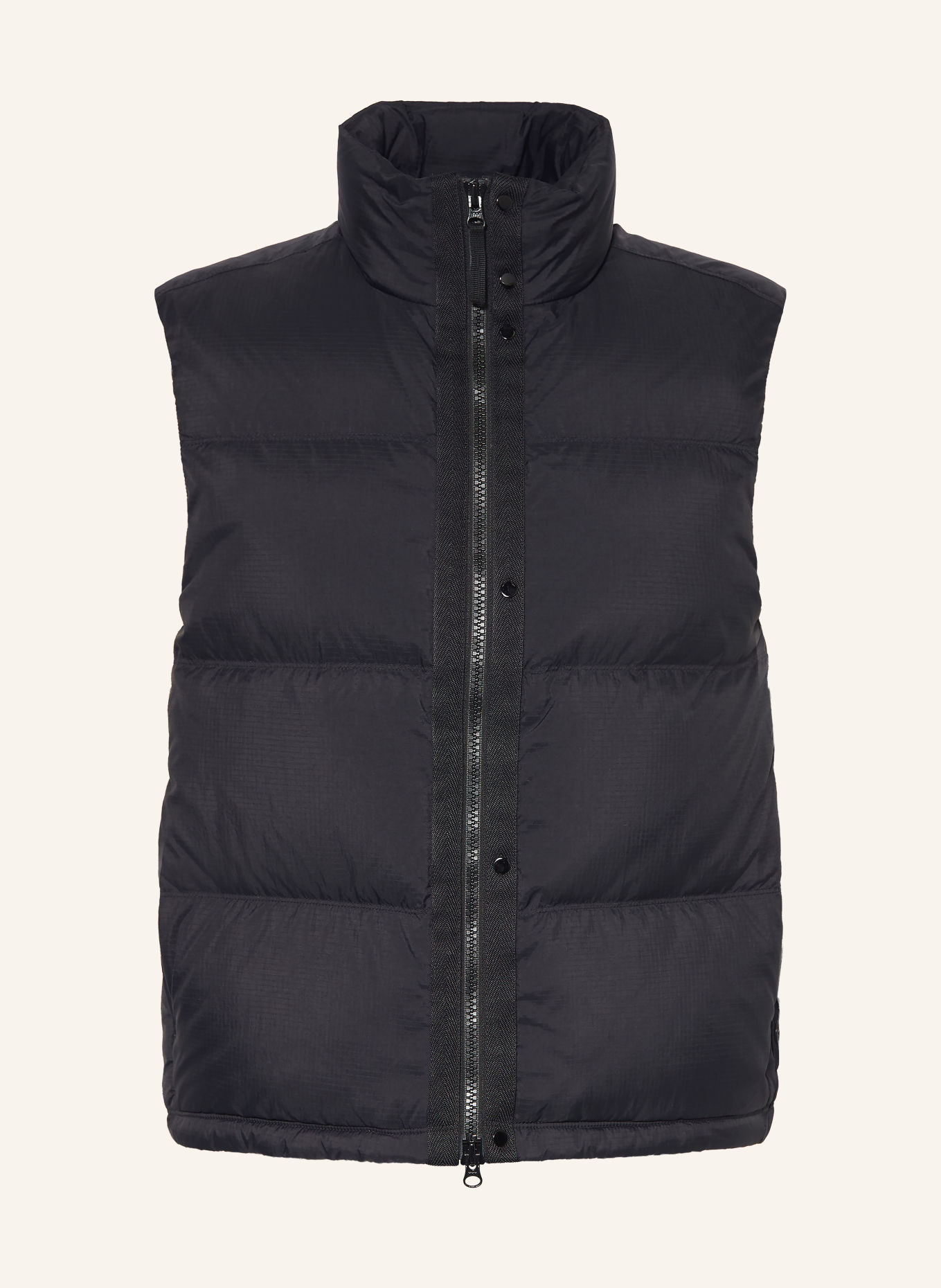 STONE ISLAND Daunenweste: SCHWARZ