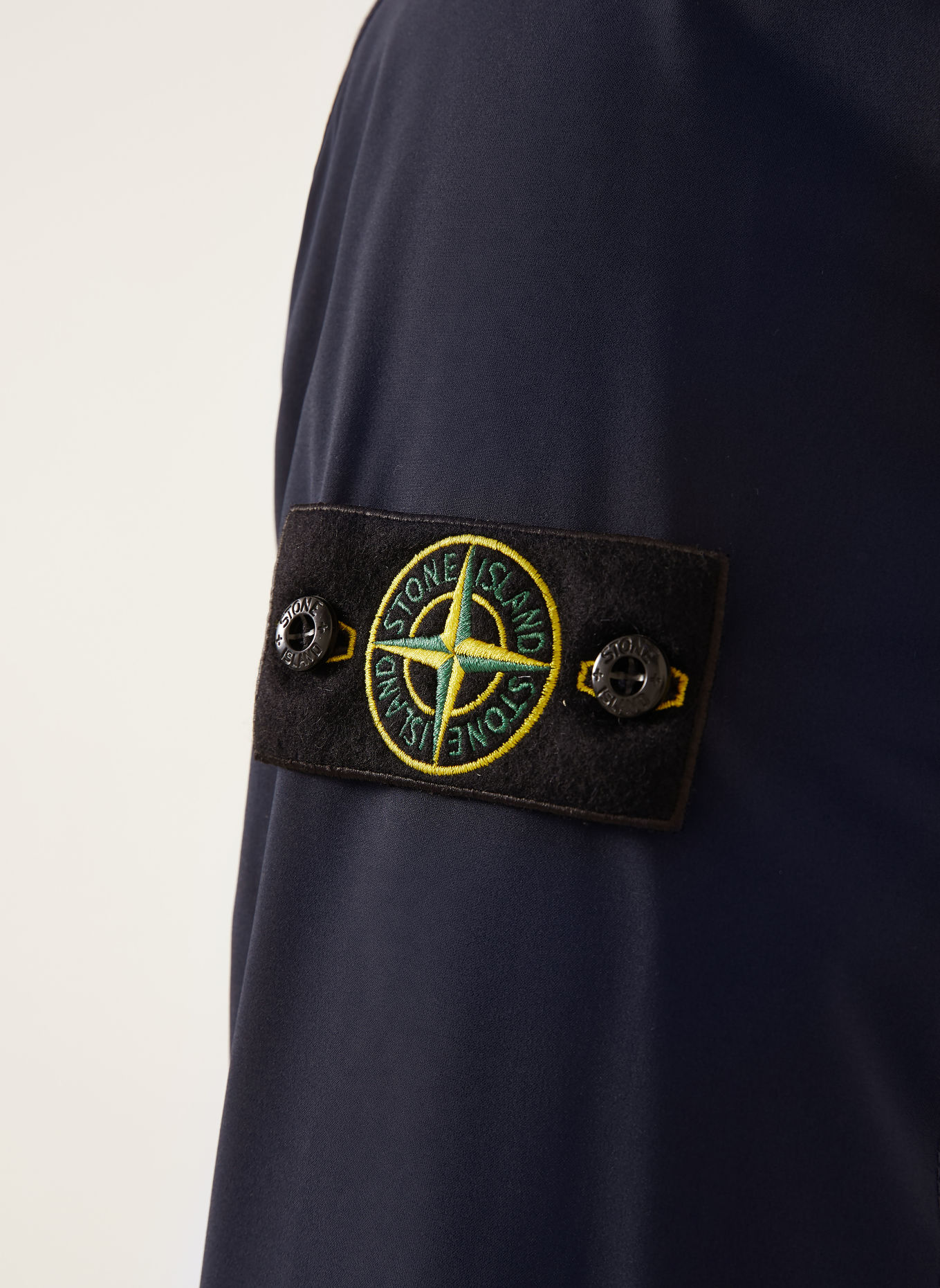 STONE ISLAND Veste softshell: BLEU FONCÉ