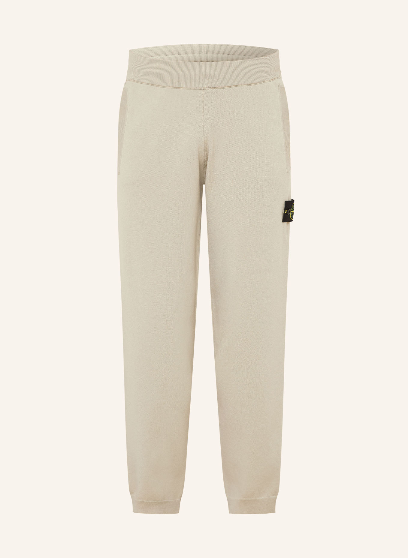 STONE ISLAND Strickhose: BEIGE