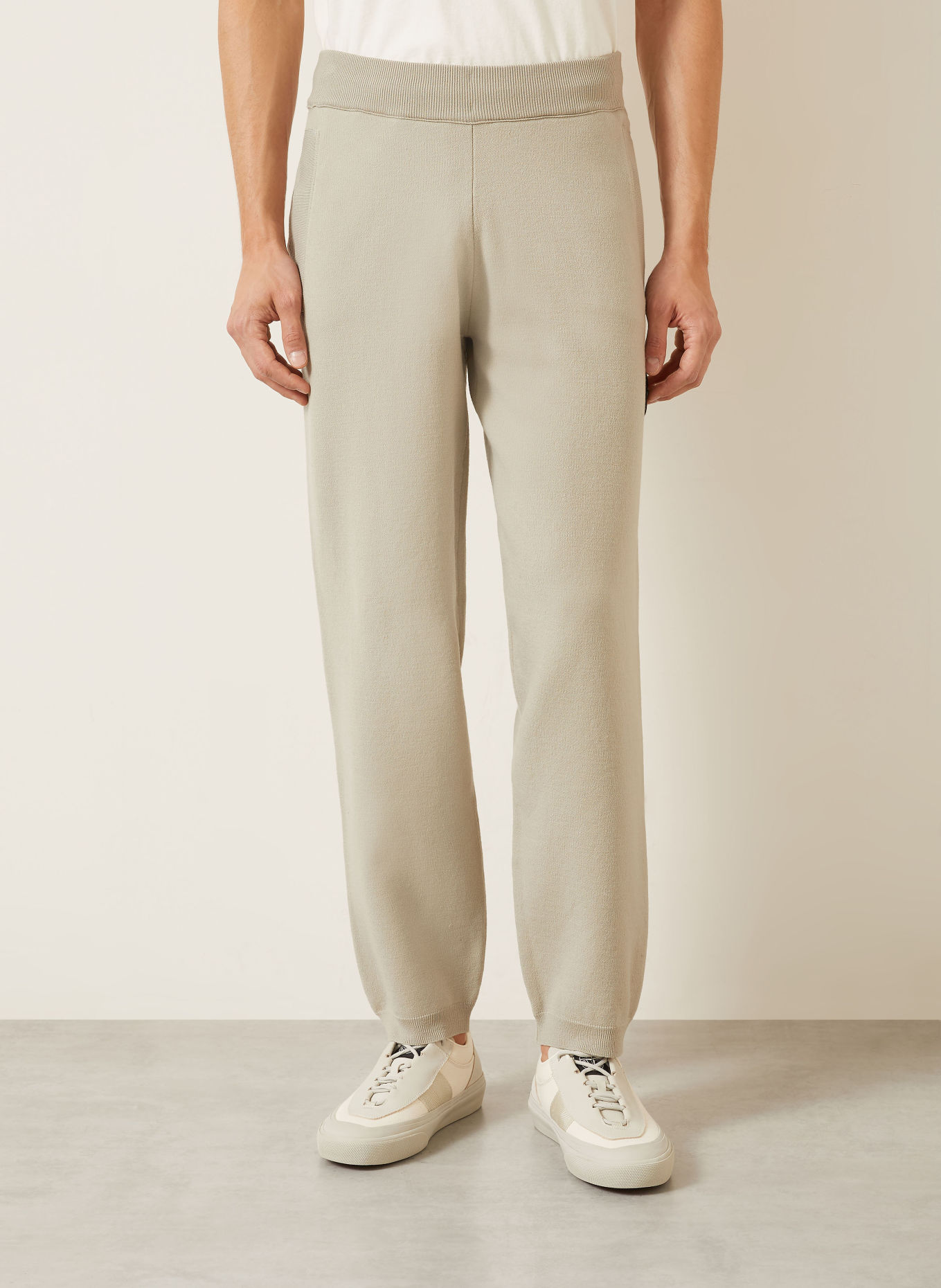 STONE ISLAND Strickhose: BEIGE