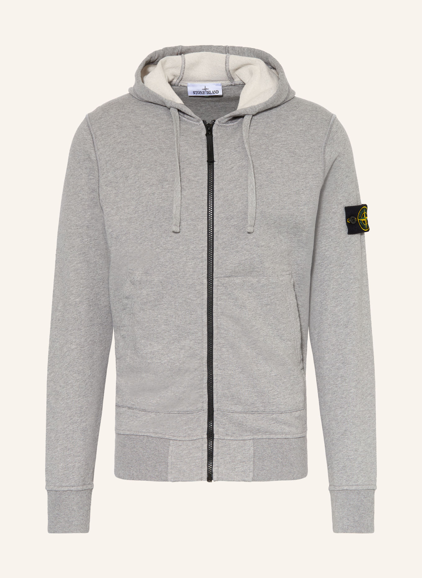 STONE ISLAND Mikina: ŠEDÁ