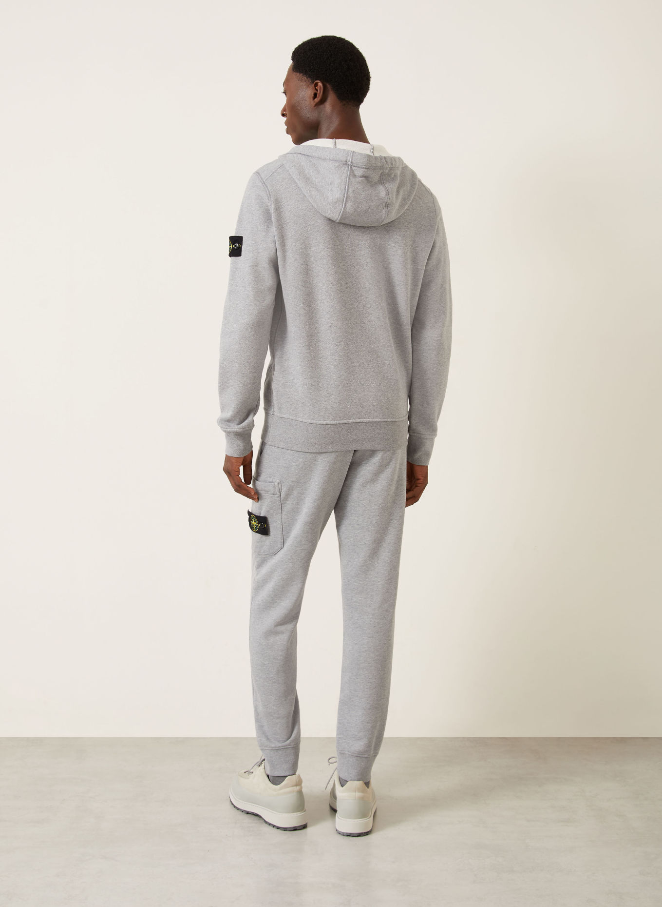 STONE ISLAND Mikina: ŠEDÁ