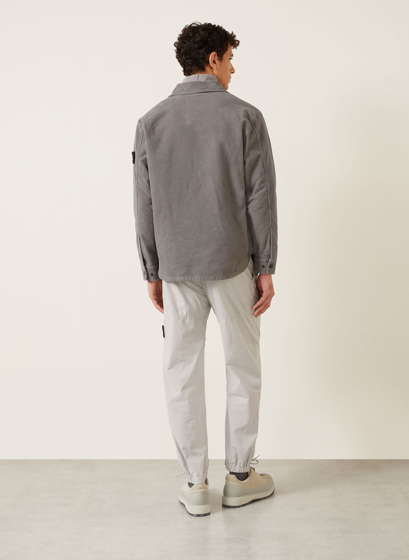 STONE ISLAND Svrchní košile: ŠEDÁ