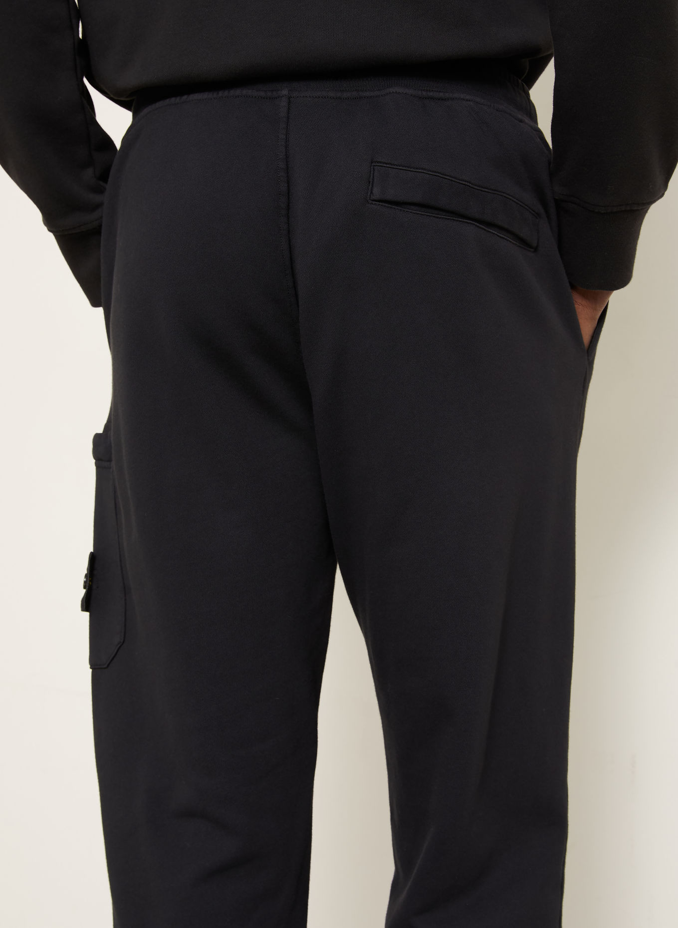 STONE ISLAND Sweatpants: SCHWARZ